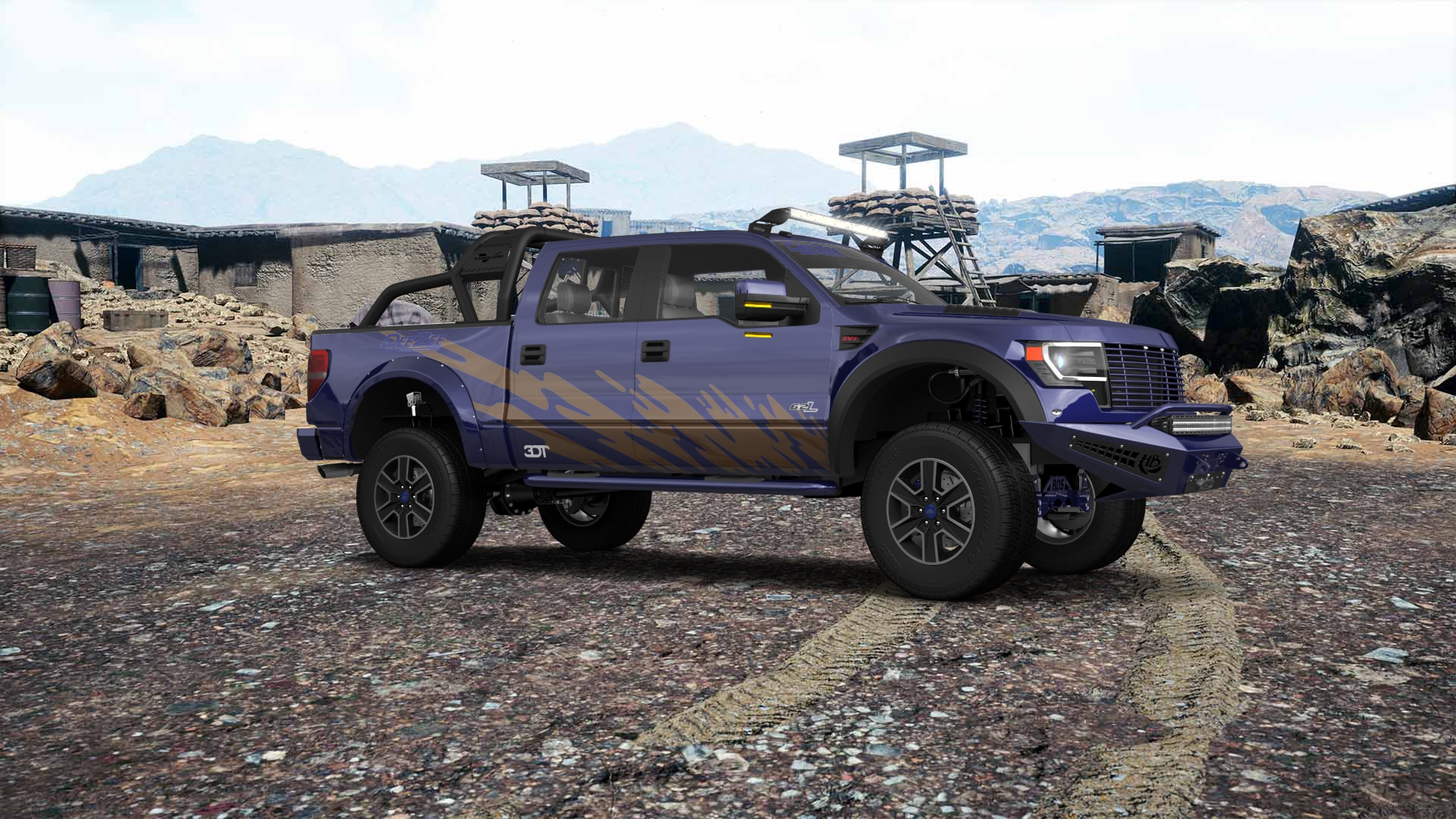 Ford F-150 SVT Raptor 4 Door pickup truck 2013