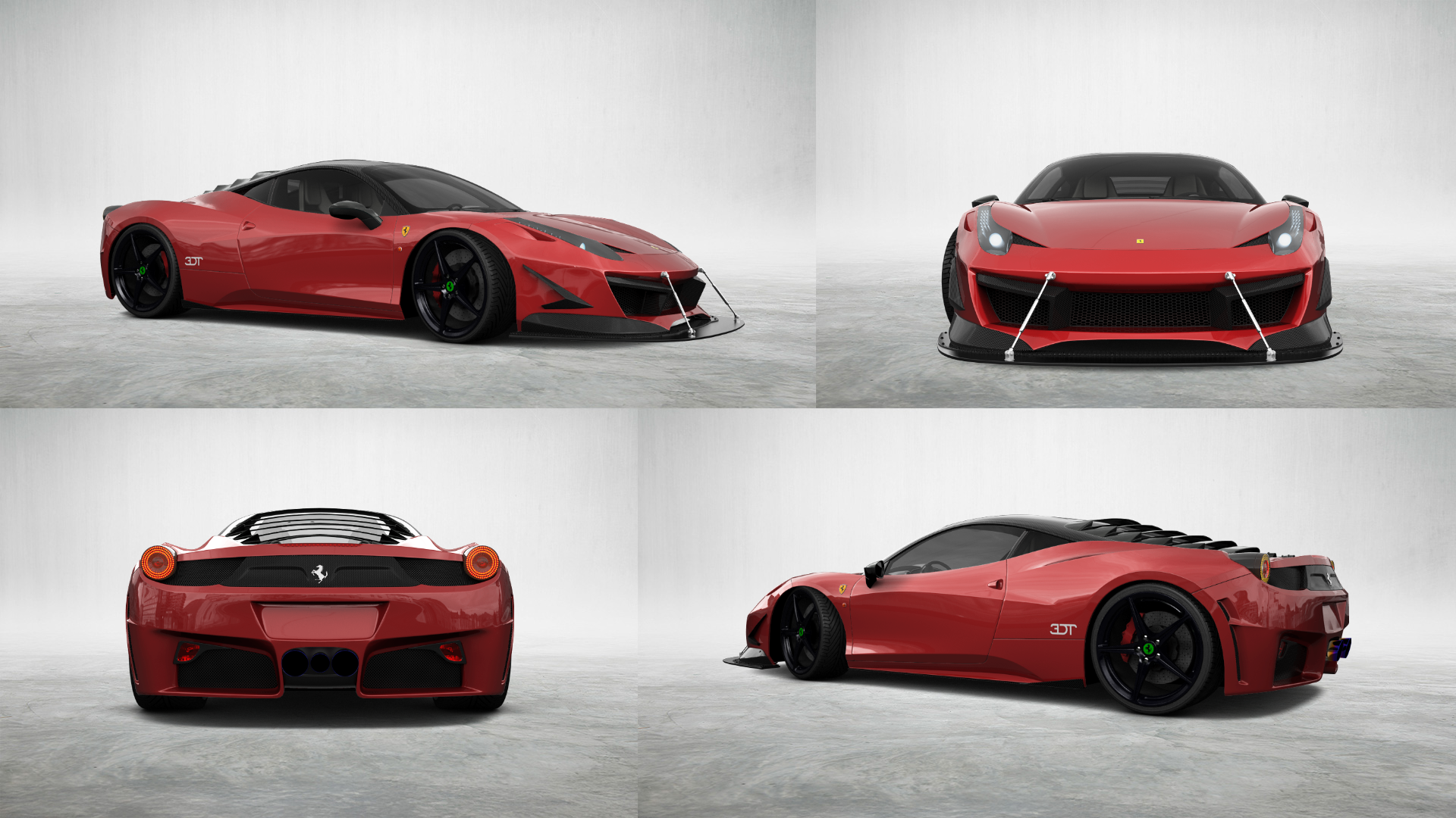 Ferrari 458 Italia 2 door spider 2010 tuning