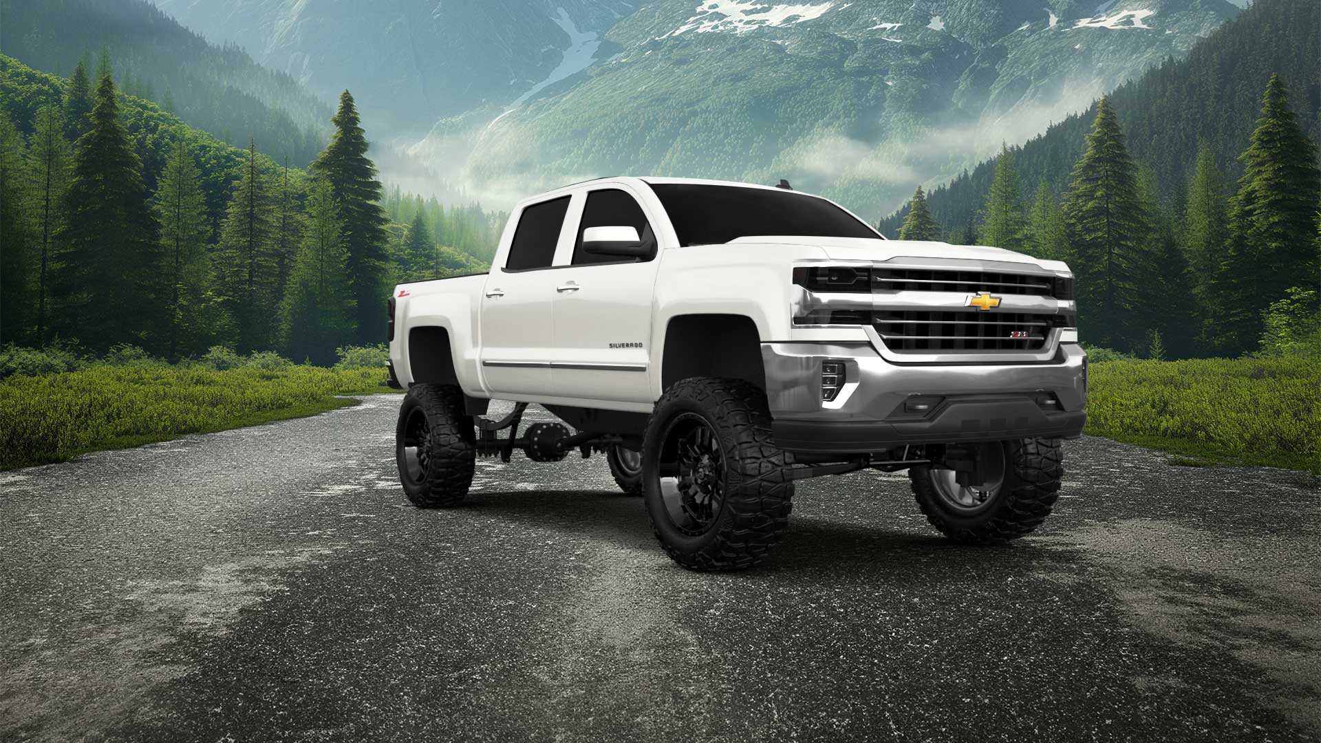 Chevrolet Silverado 1500 4 Door pickup truck 2016