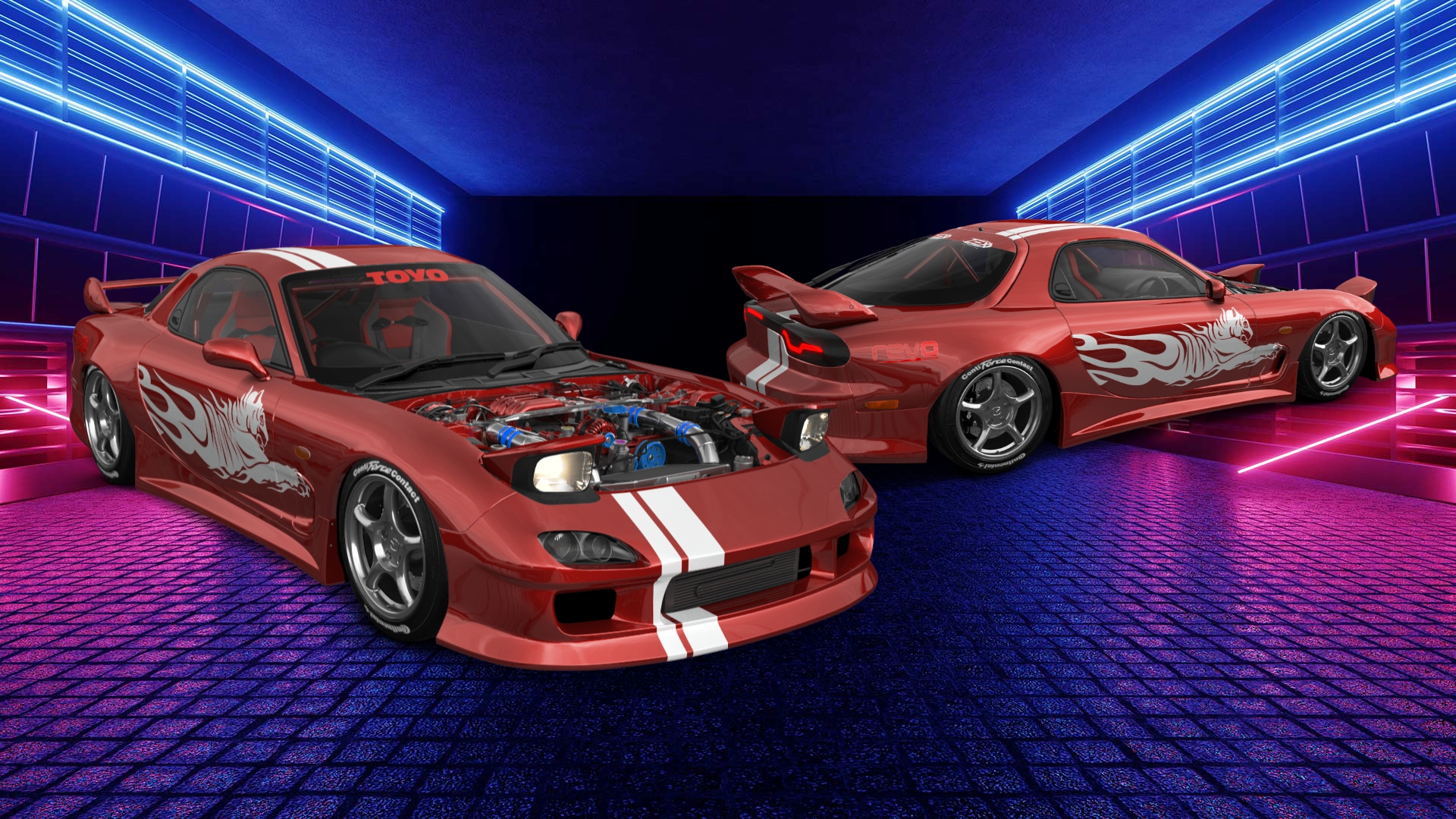 Mazda RX-7 2 Door Coupe 1997 tuning