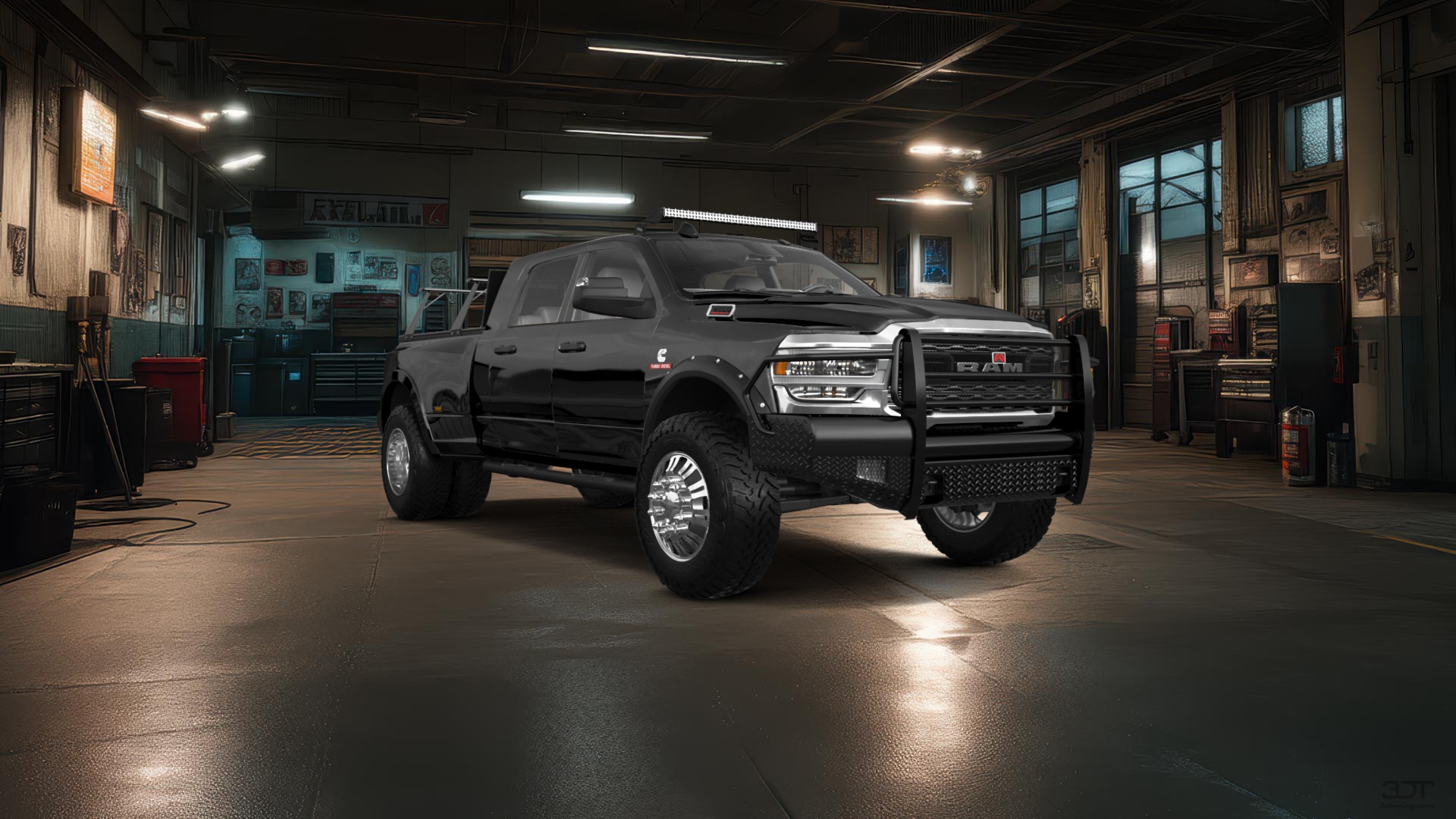 Dodge Ram 3500 4 Door pickup truck 2020 tuning