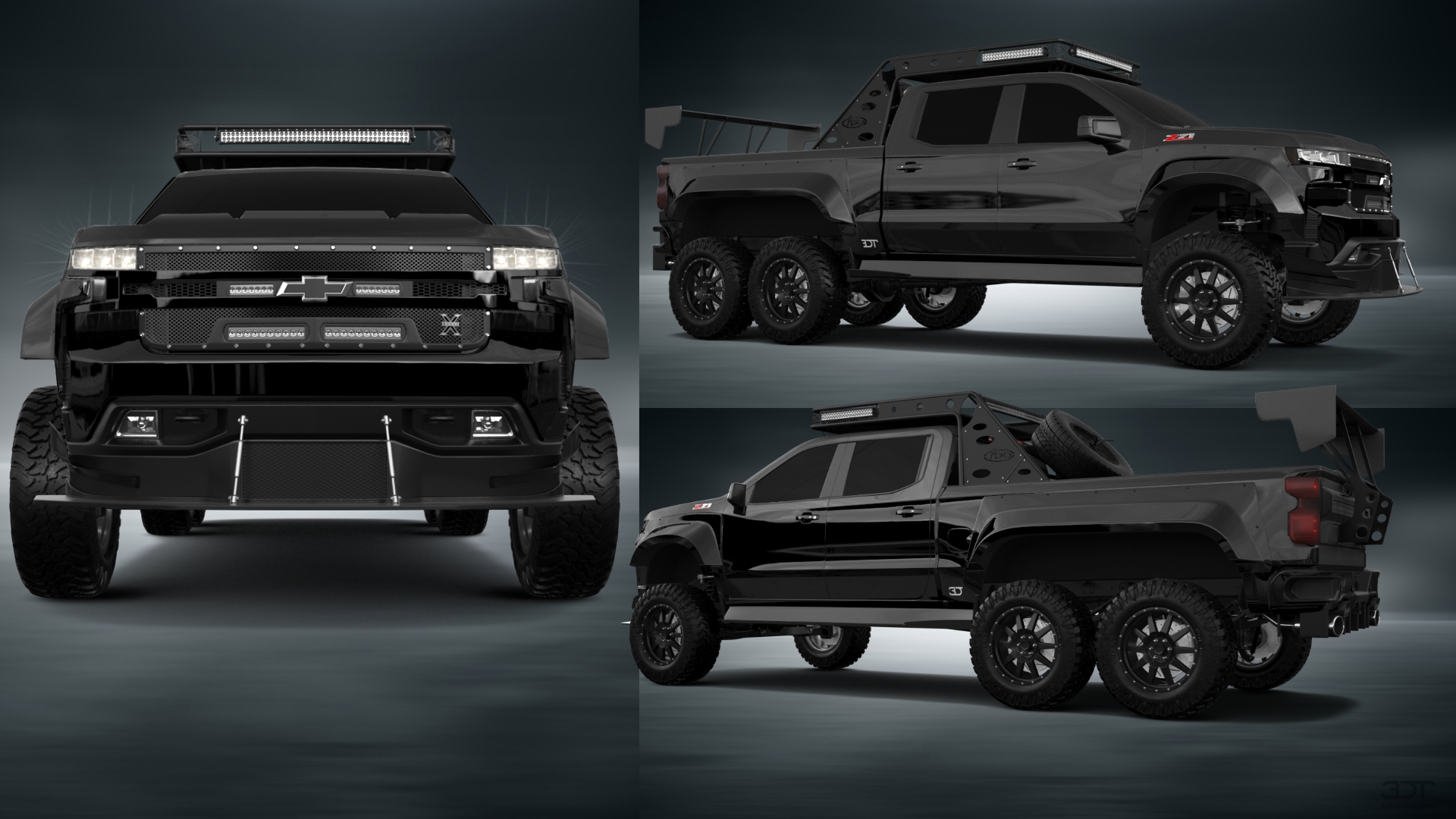 Chevrolet Silverado Hennessey Goliath 6X6 Truck 2020