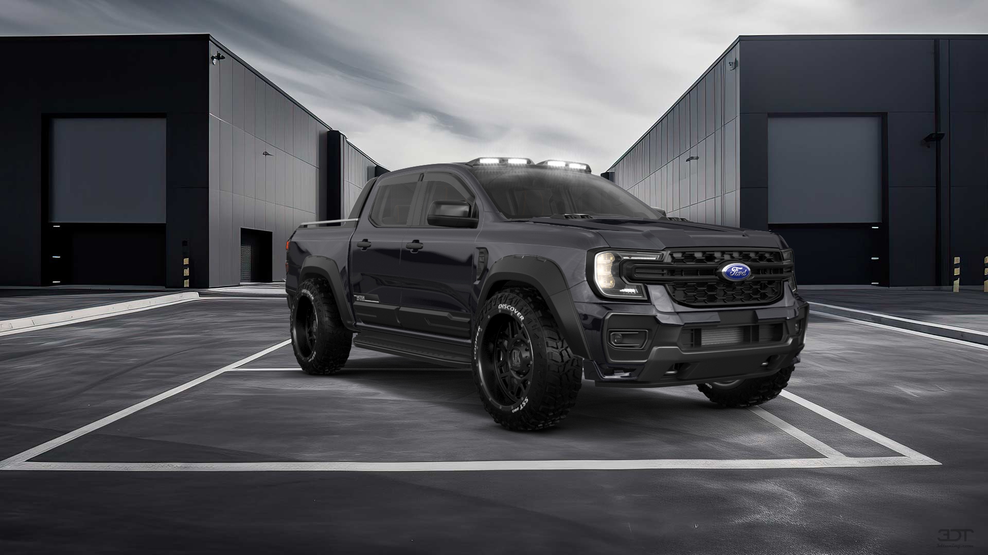 Ford Ranger 4 Door pickup truck 2022 tuning