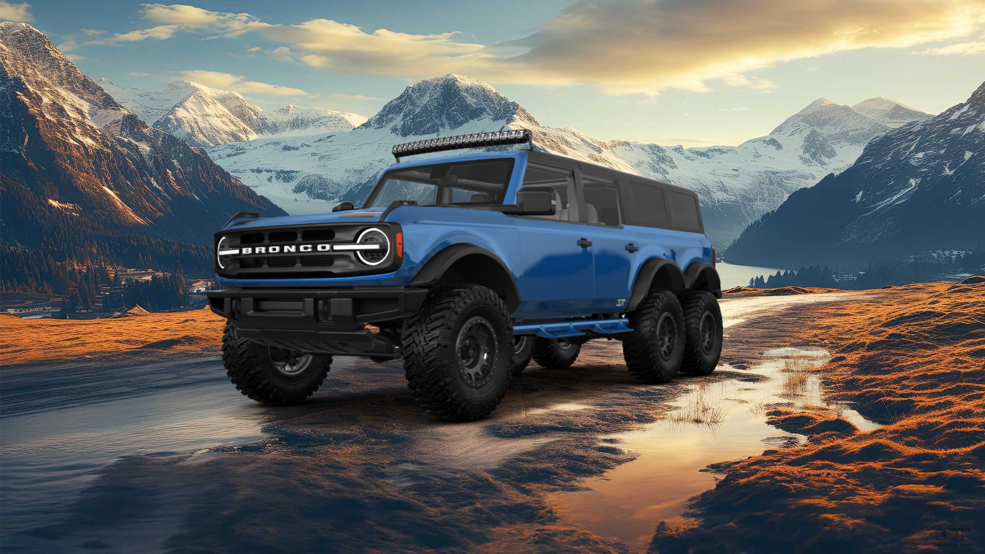 Ford Bronco 6X6 4 Door pickup truck 2021