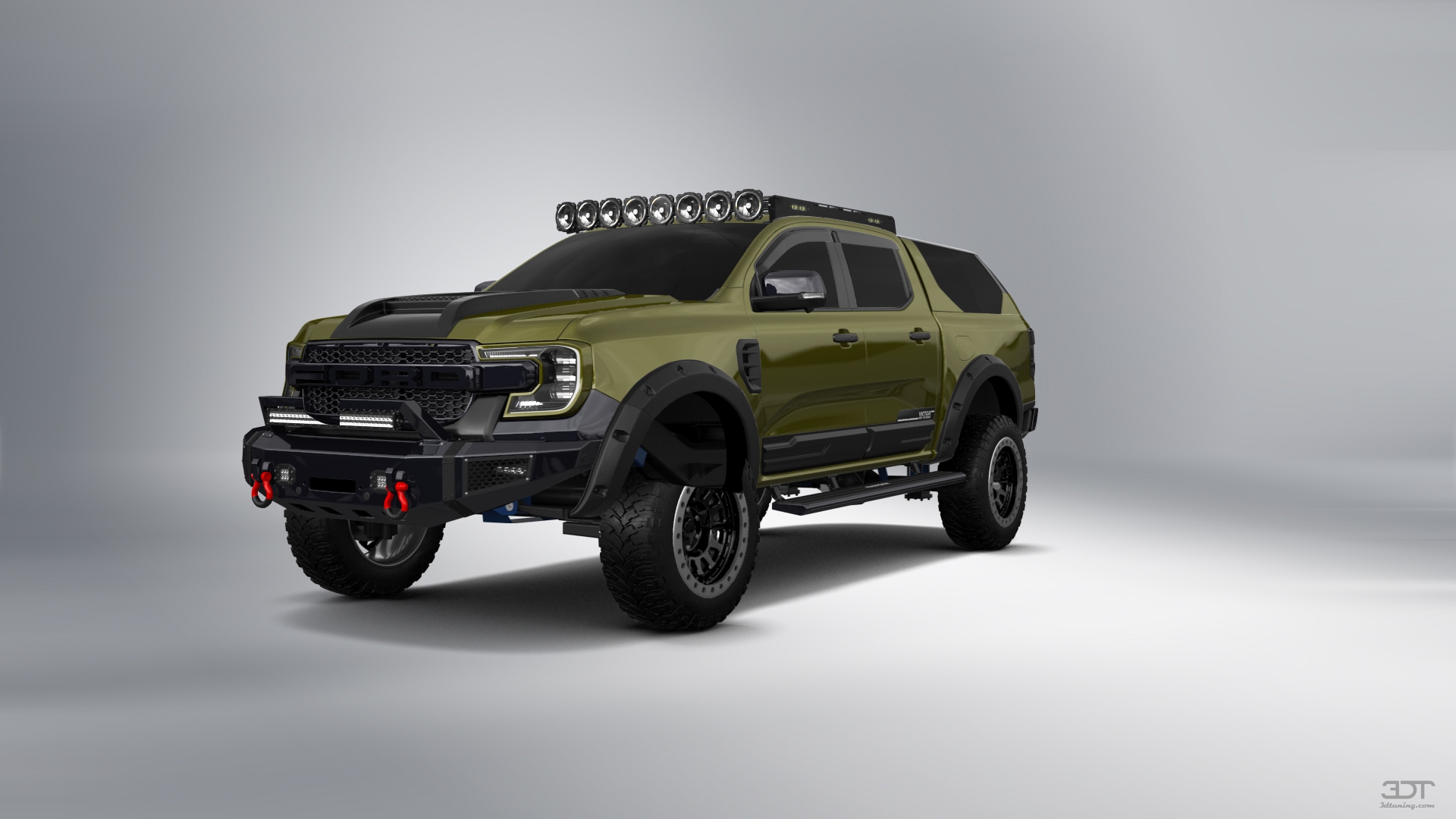 Ford Ranger 4 Door pickup truck 2022 tuning