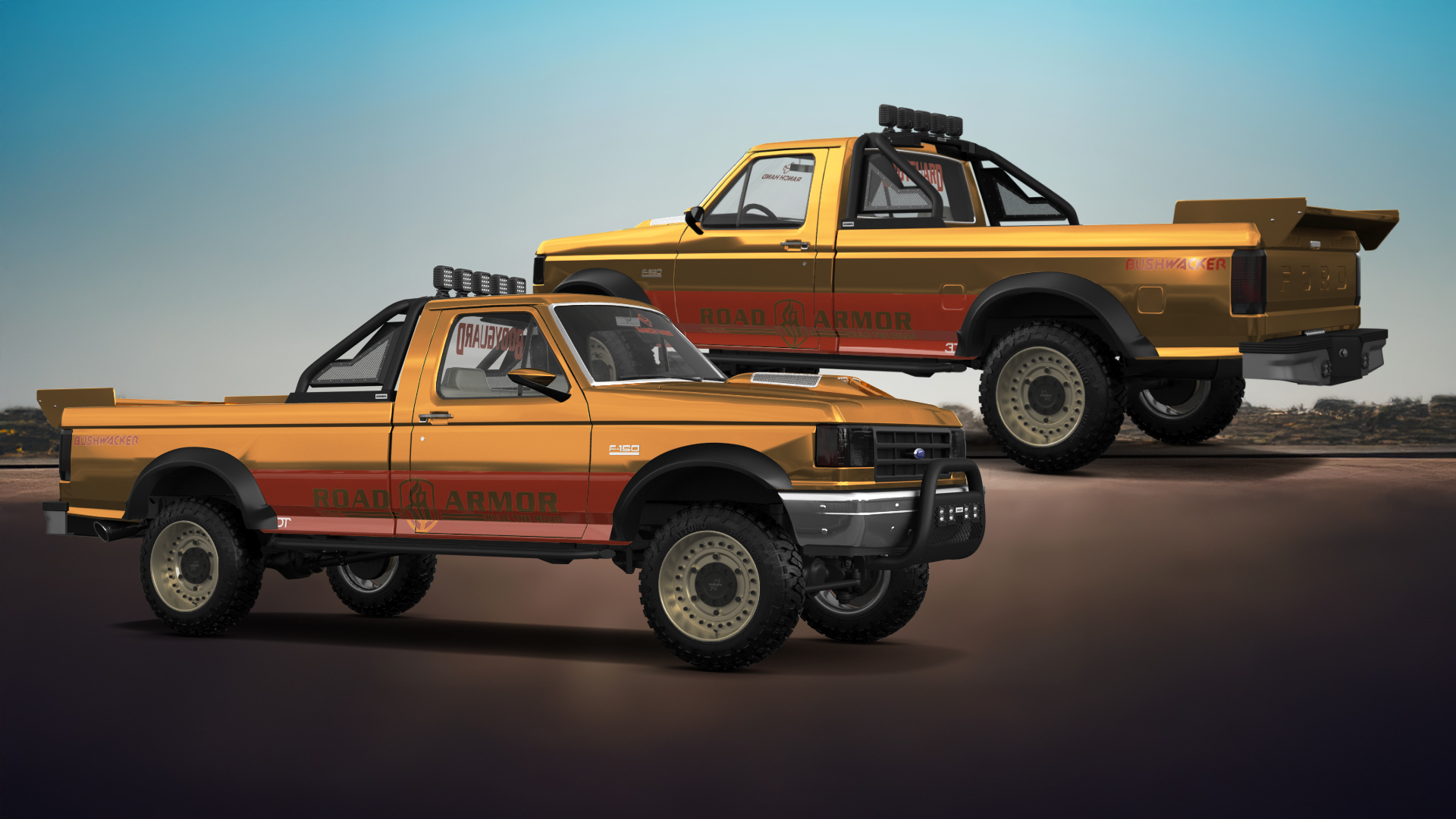 Ford F-150 2 Door pickup truck 1987 tuning