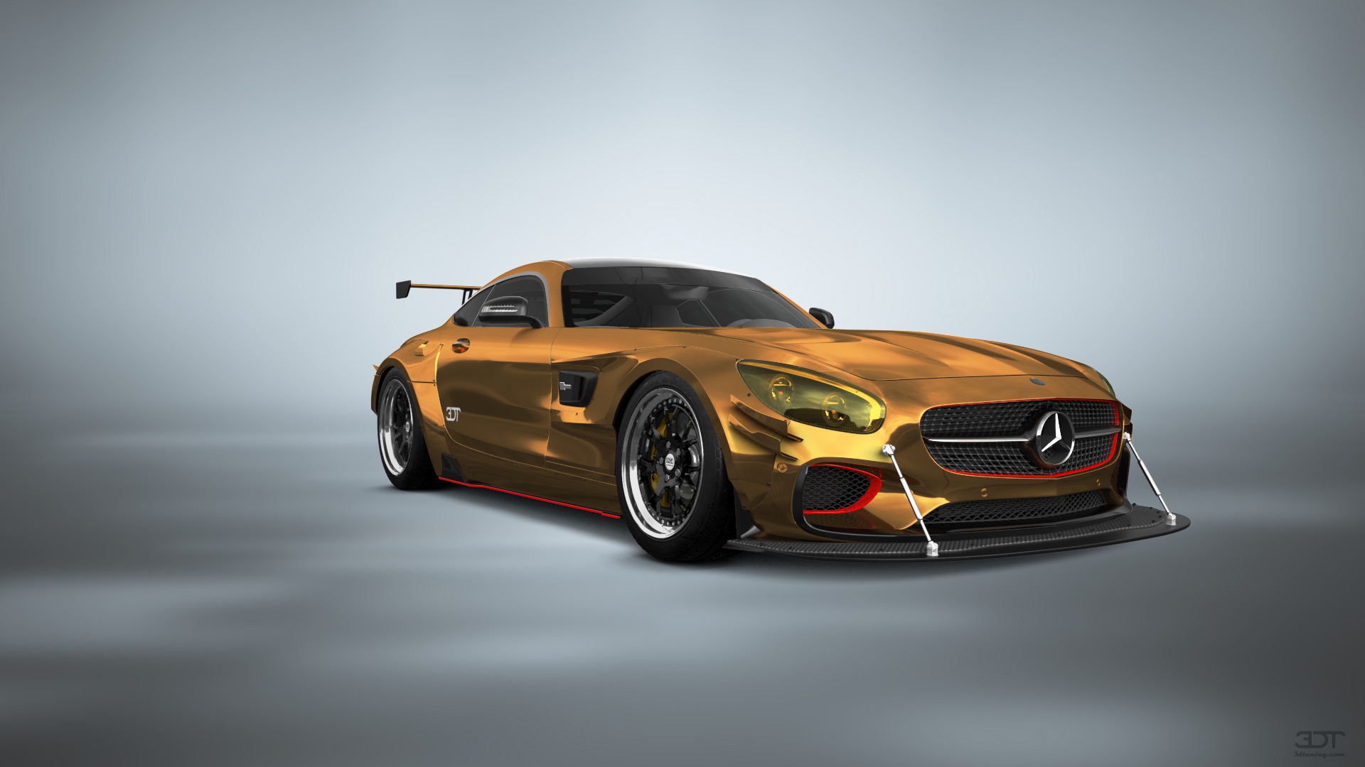 Mercedes AMG GT 2 door fastback coupe 2015 tuning