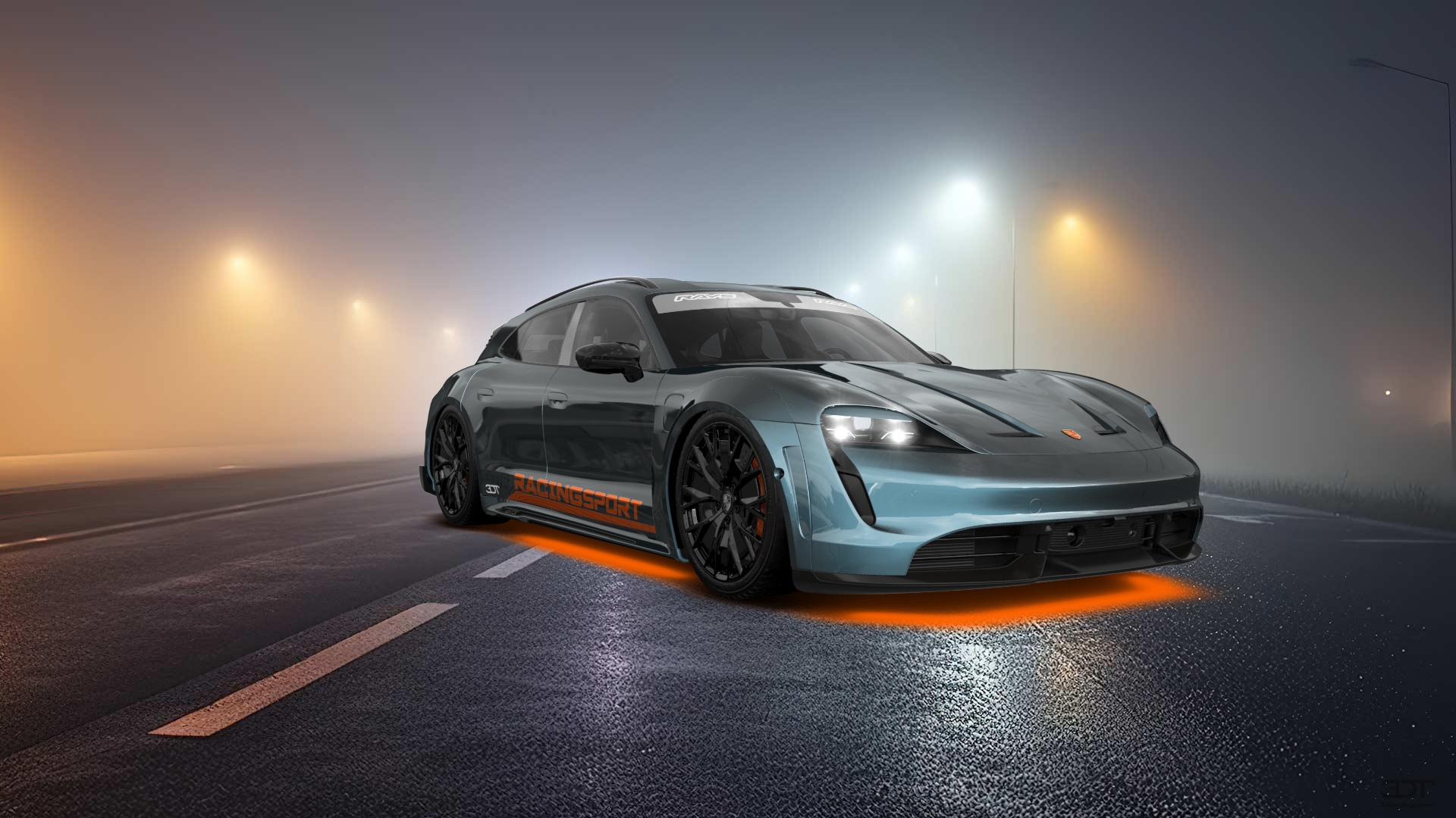 Porsche Taycan Sport Turismo Shooting Brake 2019 tuning