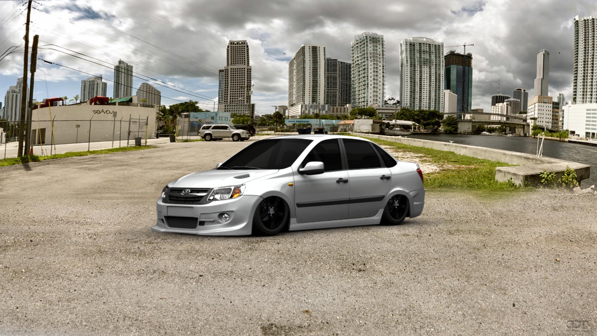Lada Granta Sport sedan 2012 tuning