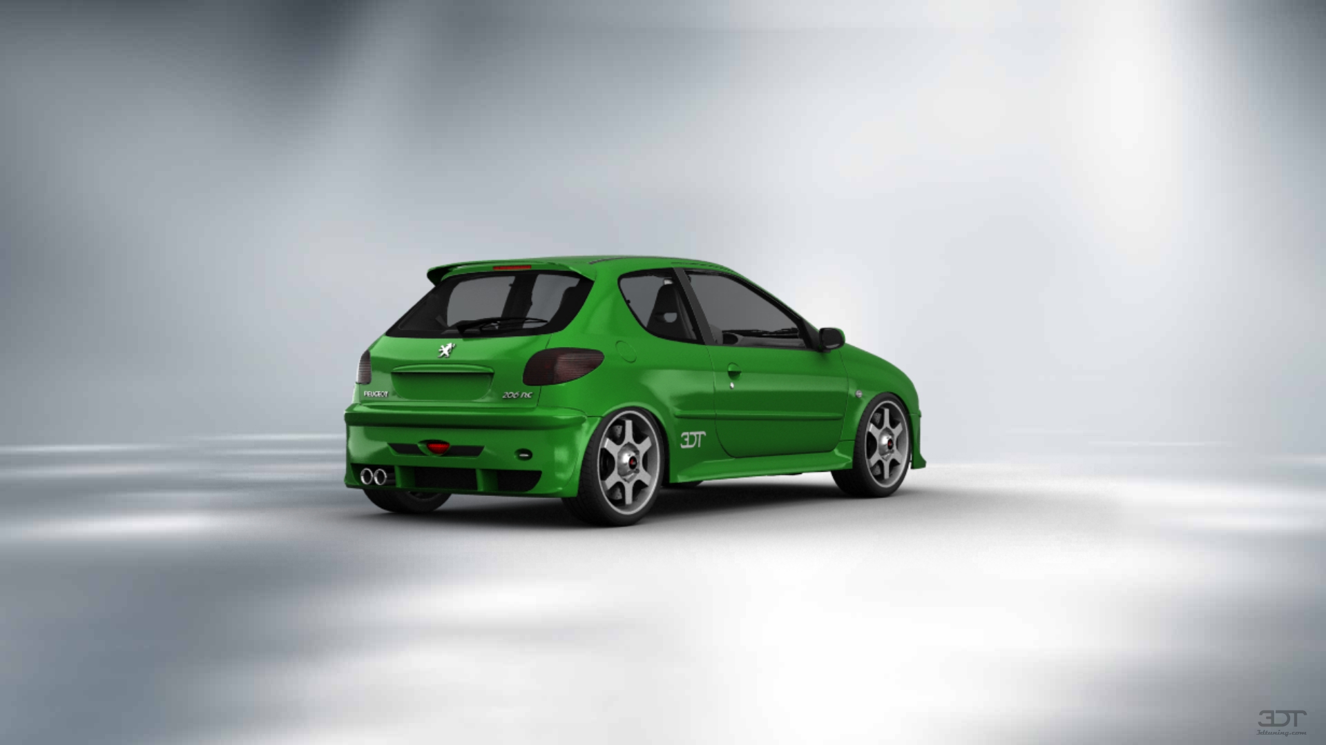 Peugeot 206 1998 tuning by Ognjen Simic | 3DTuning