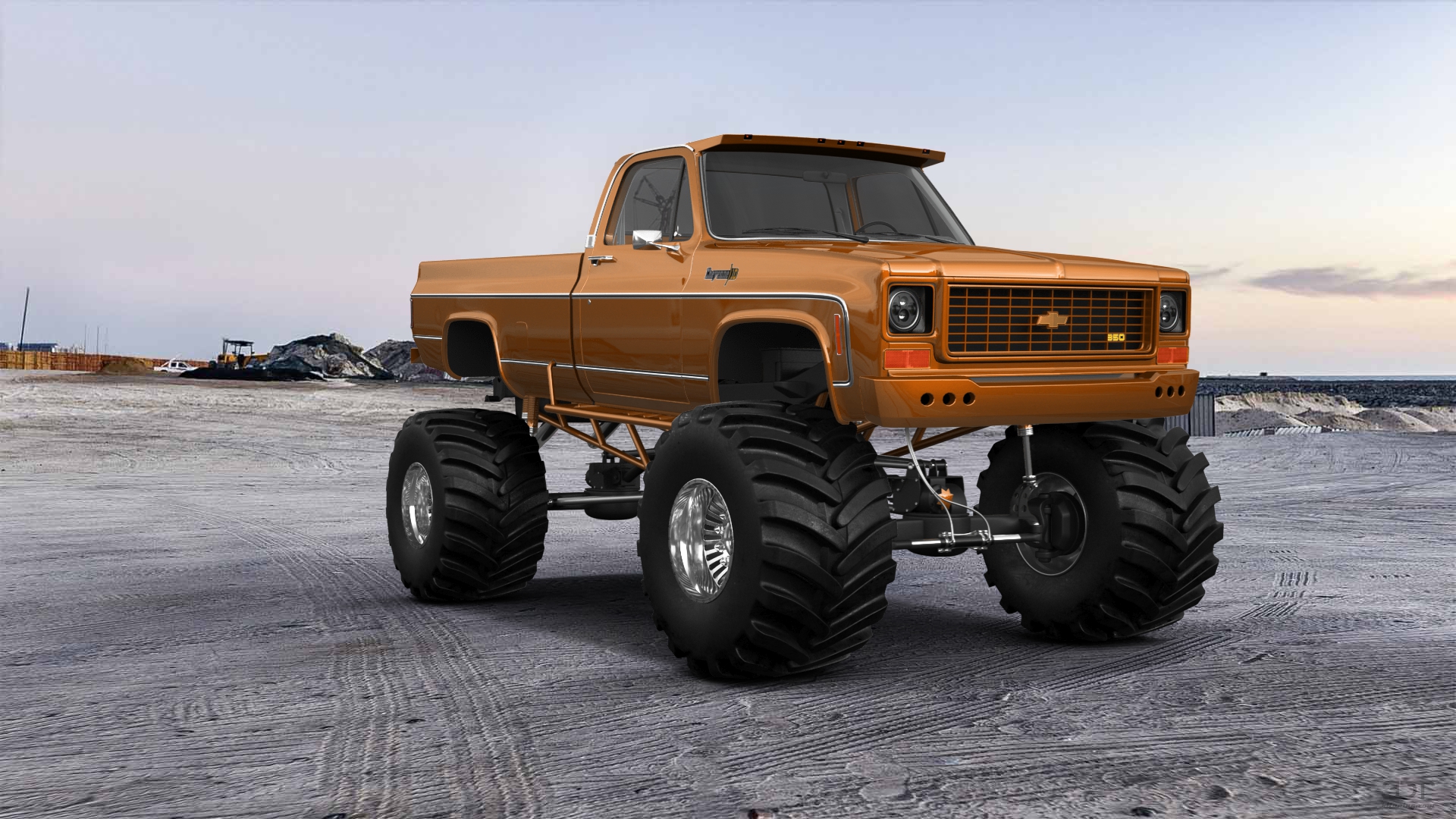 Chevrolet Silverado C-10 2 Door pickup truck 1973 tuning