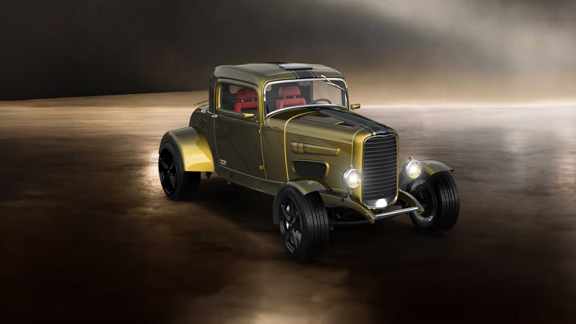 Ford Model B Deluxe 2 Door Coupe 1932 tuning