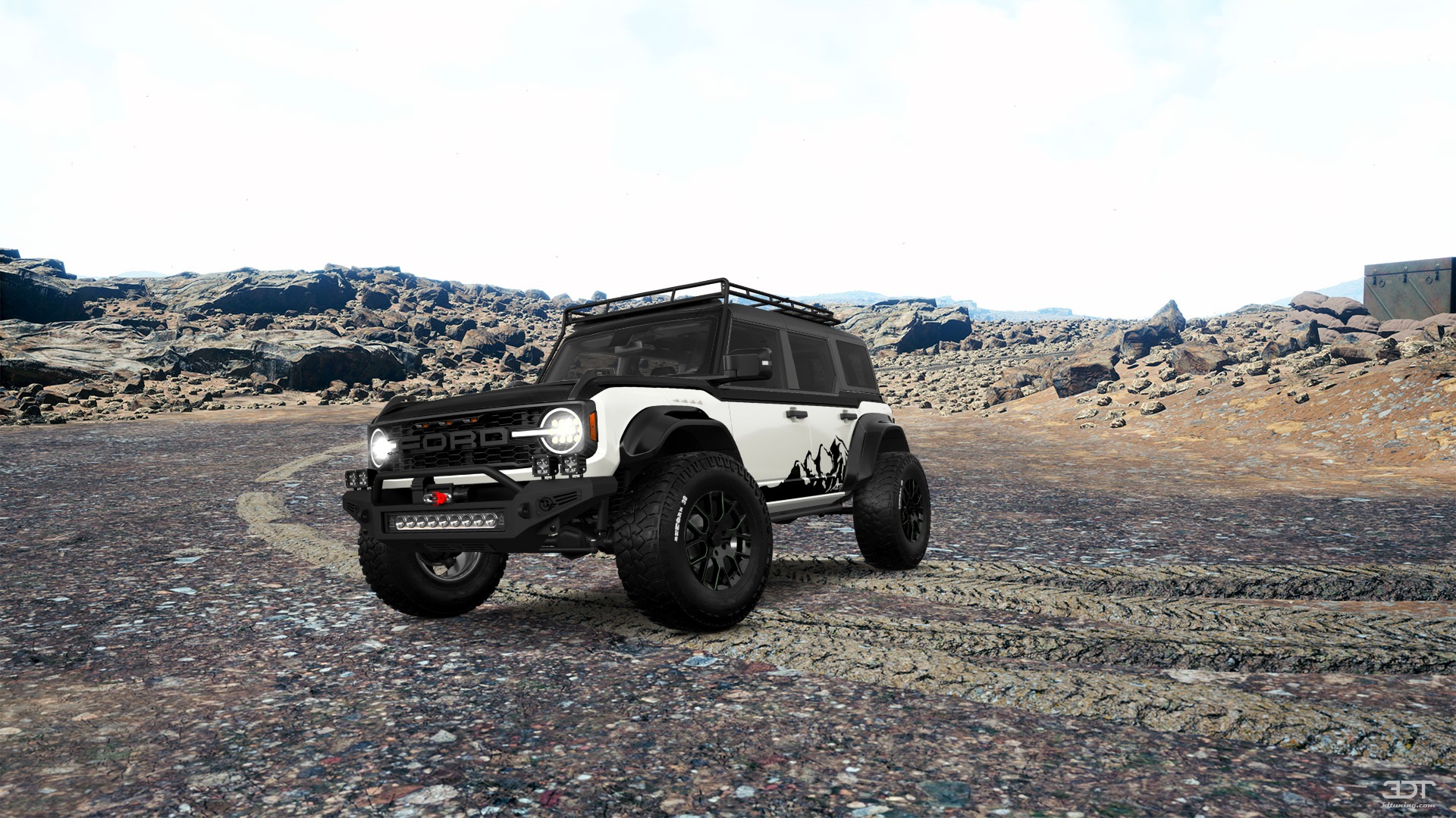 Ford Bronco Raptor 4 Door pickup truck 2022 tuning