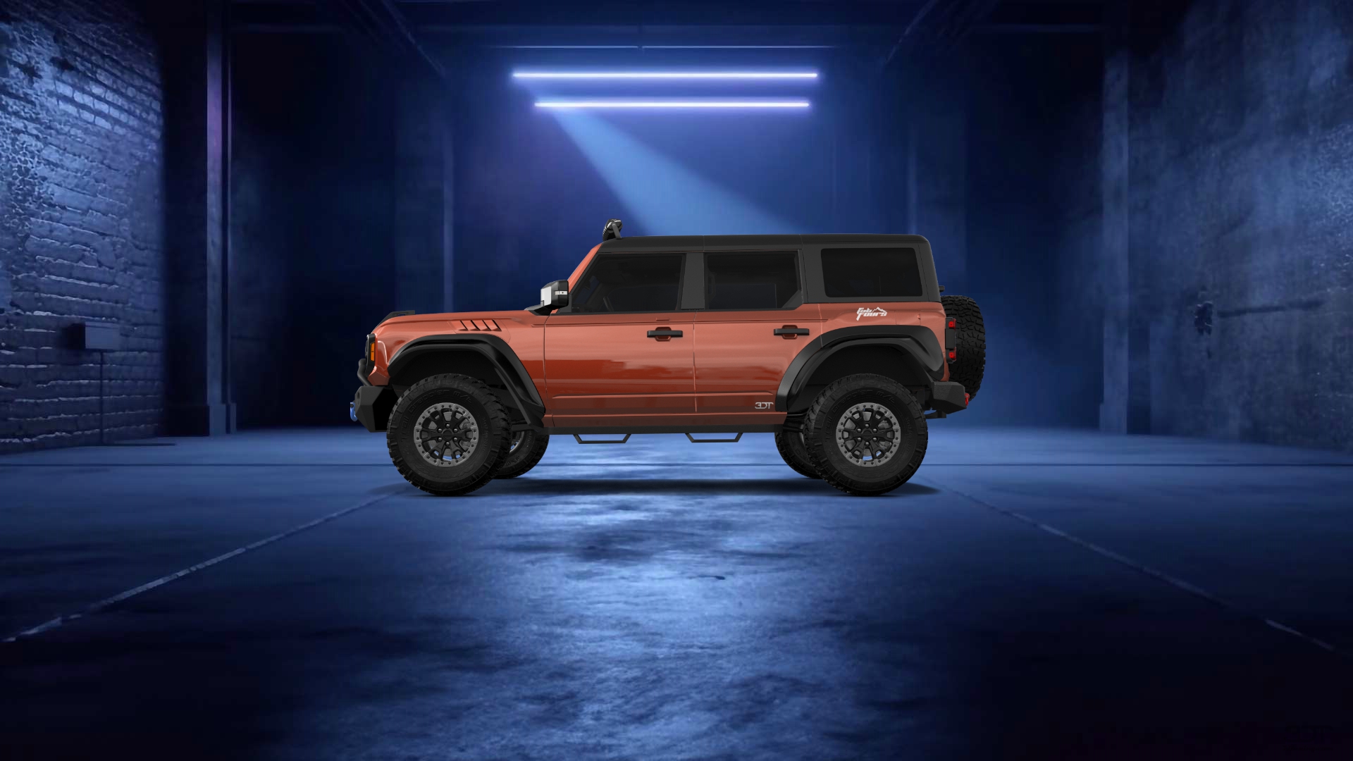 Ford Bronco Raptor 4 Door pickup truck 2022 tuning