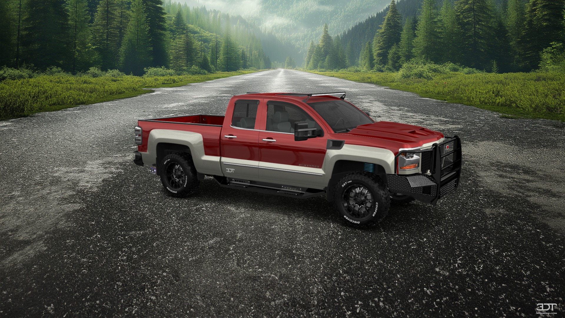 Chevrolet Silverado 1500 6.5 ft box 4 Door pickup truck 2016 tuning