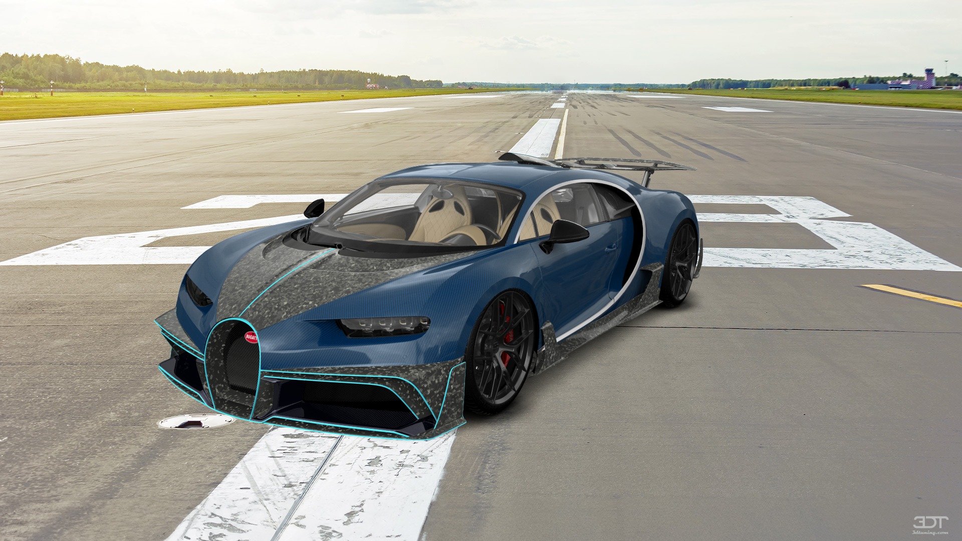 Bugatti Chiron 2 Door Coupe 2016 tuning