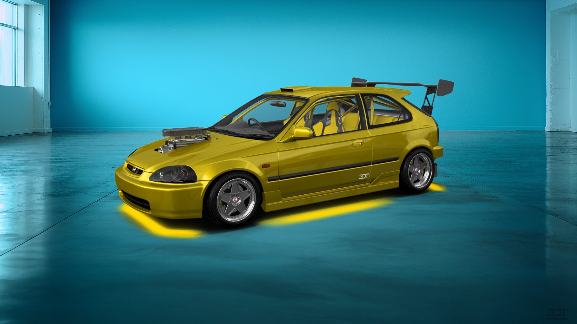 Honda Civic 3 Door Hatchback 1997 tuning