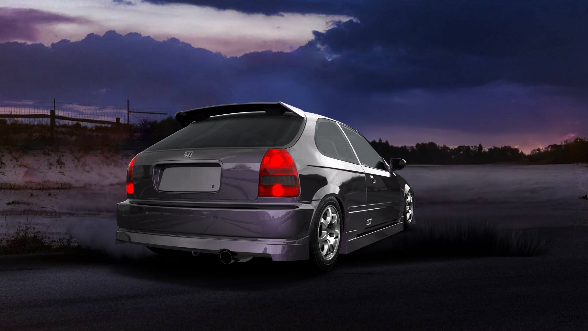 Honda Civic 3 Door Hatchback 1997 Images