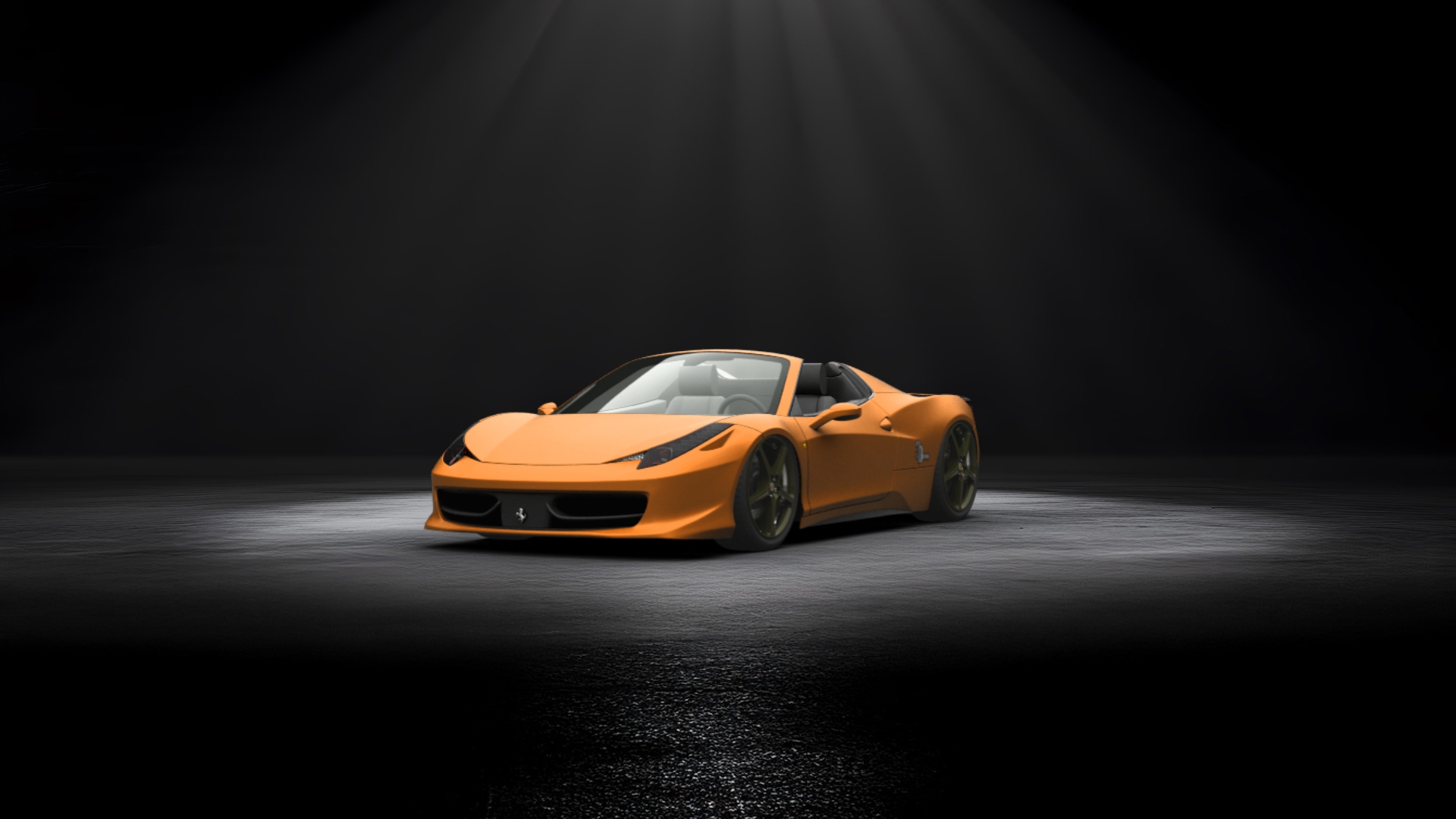Ferrari 458 Spyder Coupe Convertible 2012