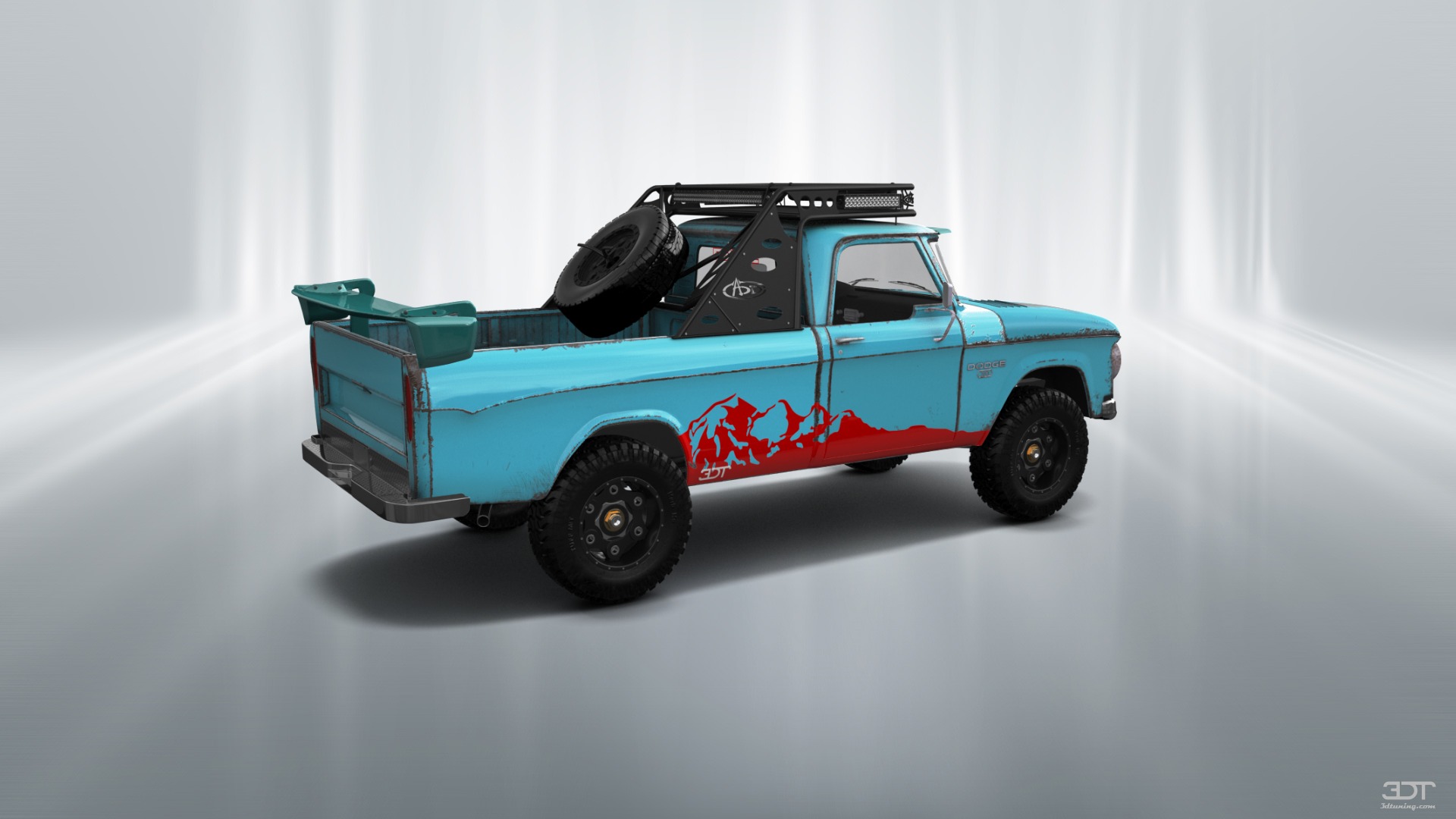 Dodge Power Wagon W200 2 Door pickup truck 1966