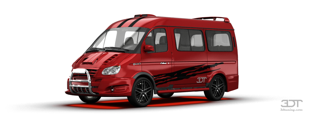 Tuning GAZ 22171 Sobol Truck 2012