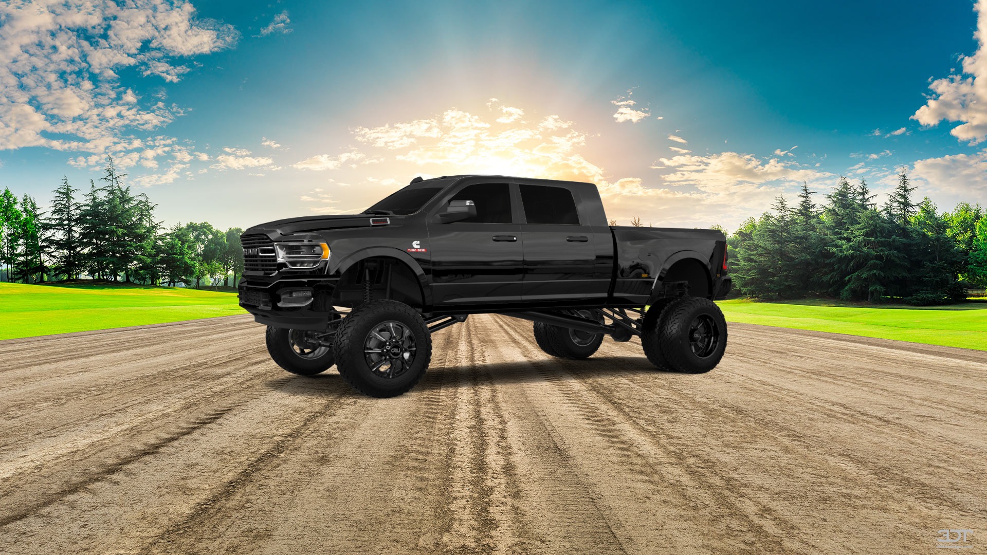 Dodge Ram 3500 4 Door pickup truck 2020 tuning