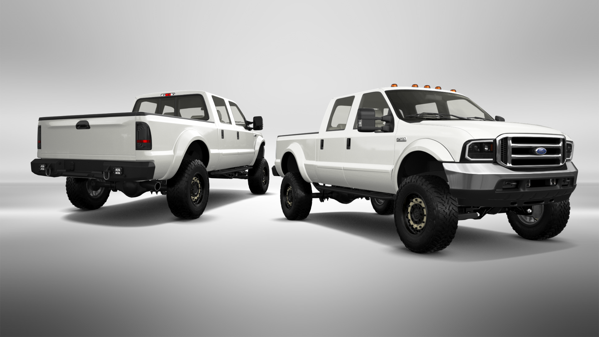 Ford F-250 Crew Cab 4 Door pickup truck 1999 tuning