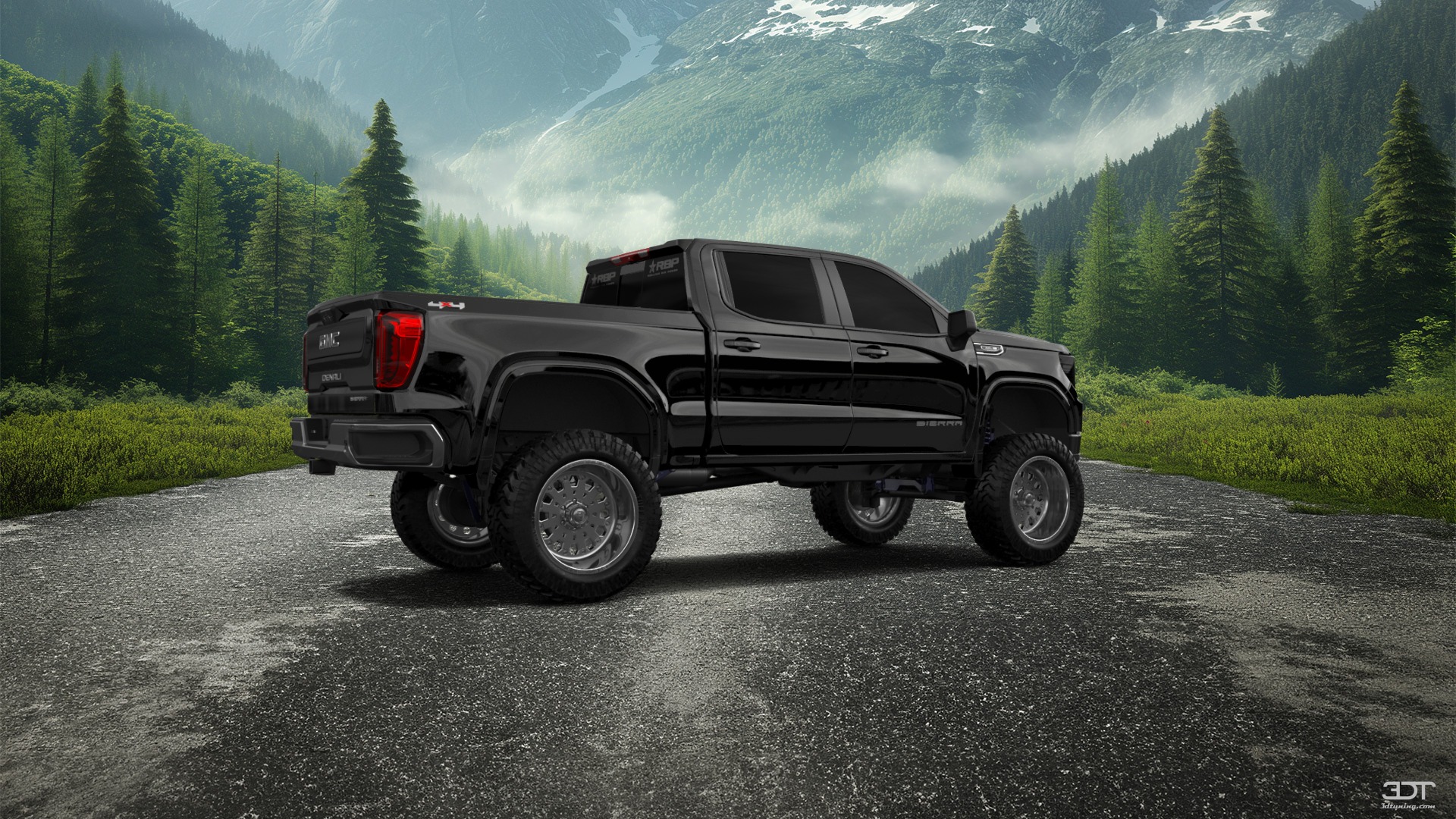 GMC Sierra 1500 Crew Cab 5.8 ft box 4 Door pickup truck 2023 Images