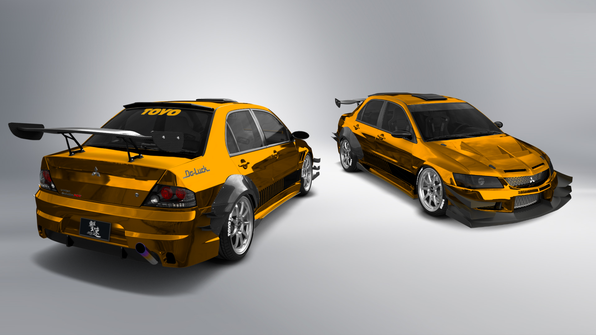 Mitsubishi Lancer Evo IX 4 Door Saloon 2005 tuning