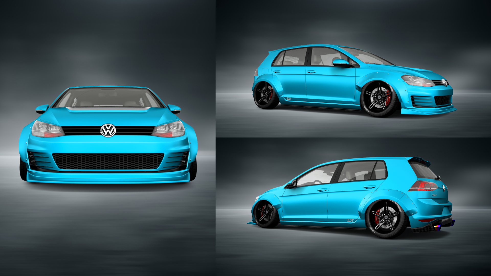 Volkswagen Golf 7 5 Door Hatchback 2013 tuning