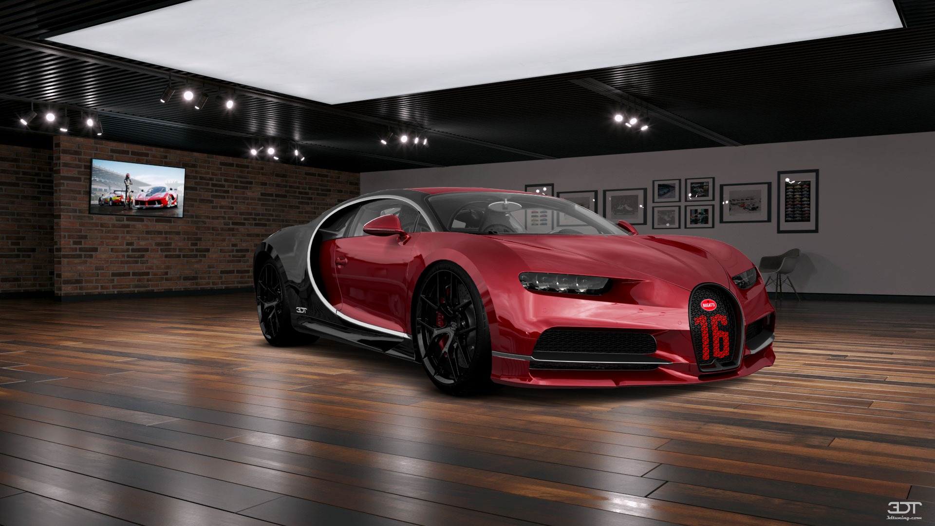 Bugatti Chiron 2 Door Coupe 2016 tuning