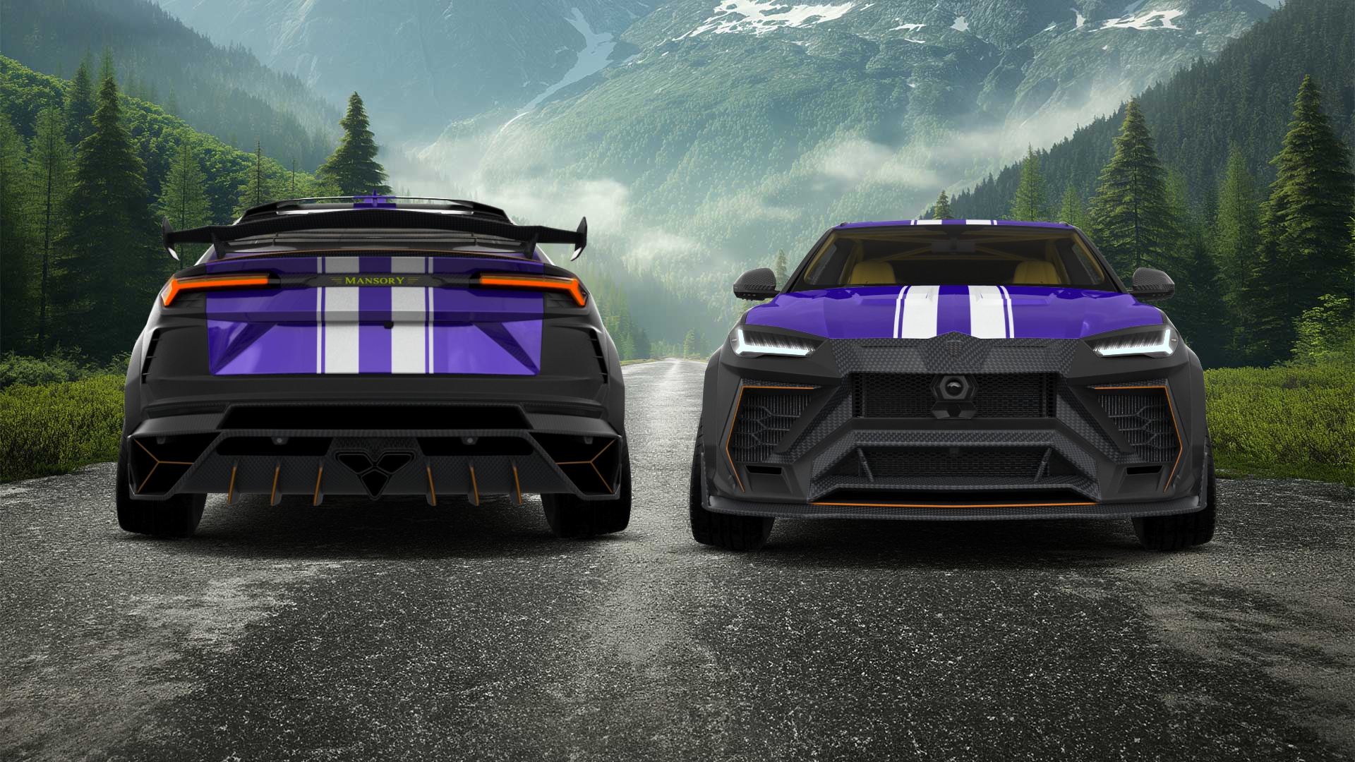 Lamborghini Urus 5 Door SUV 2019 tuning