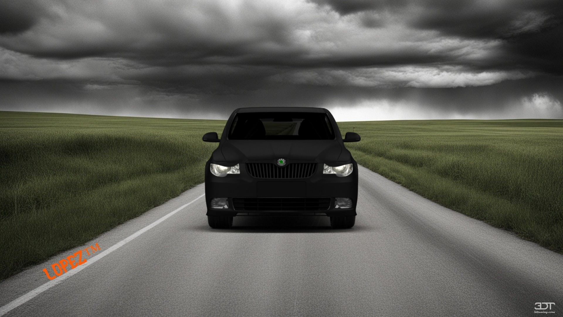 Skoda Superb Sedan 2009 tuning