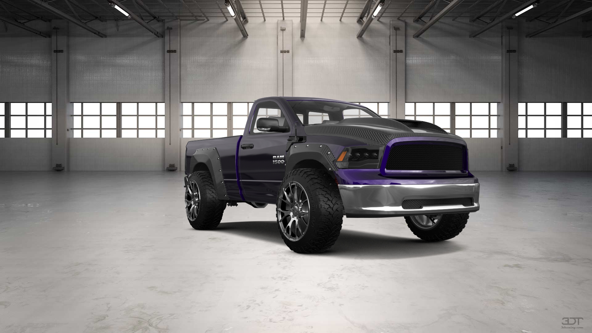 Dodge Ram 1500 6.4' box Regular Cab 2 Door pickup truck 2009 tuning