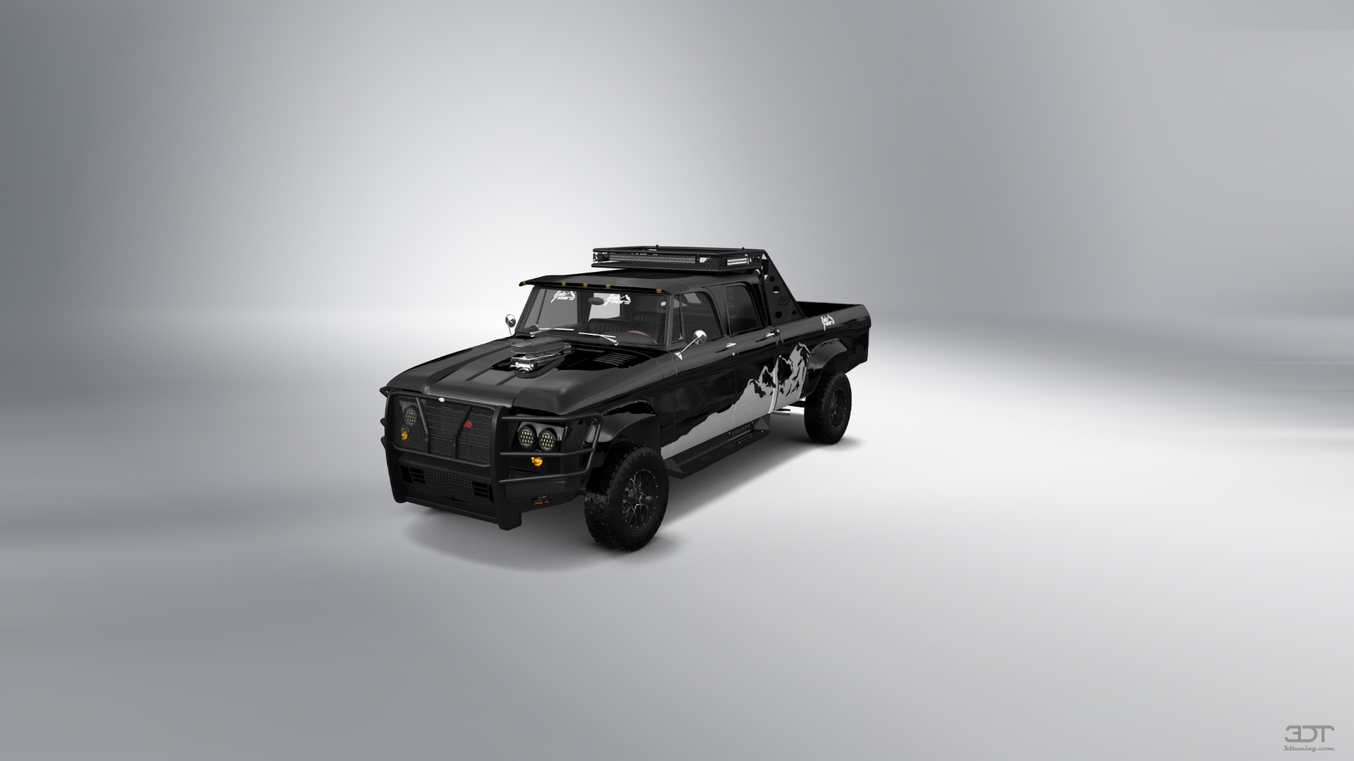Dodge Power Wagon 4 Door pickup truck 1964