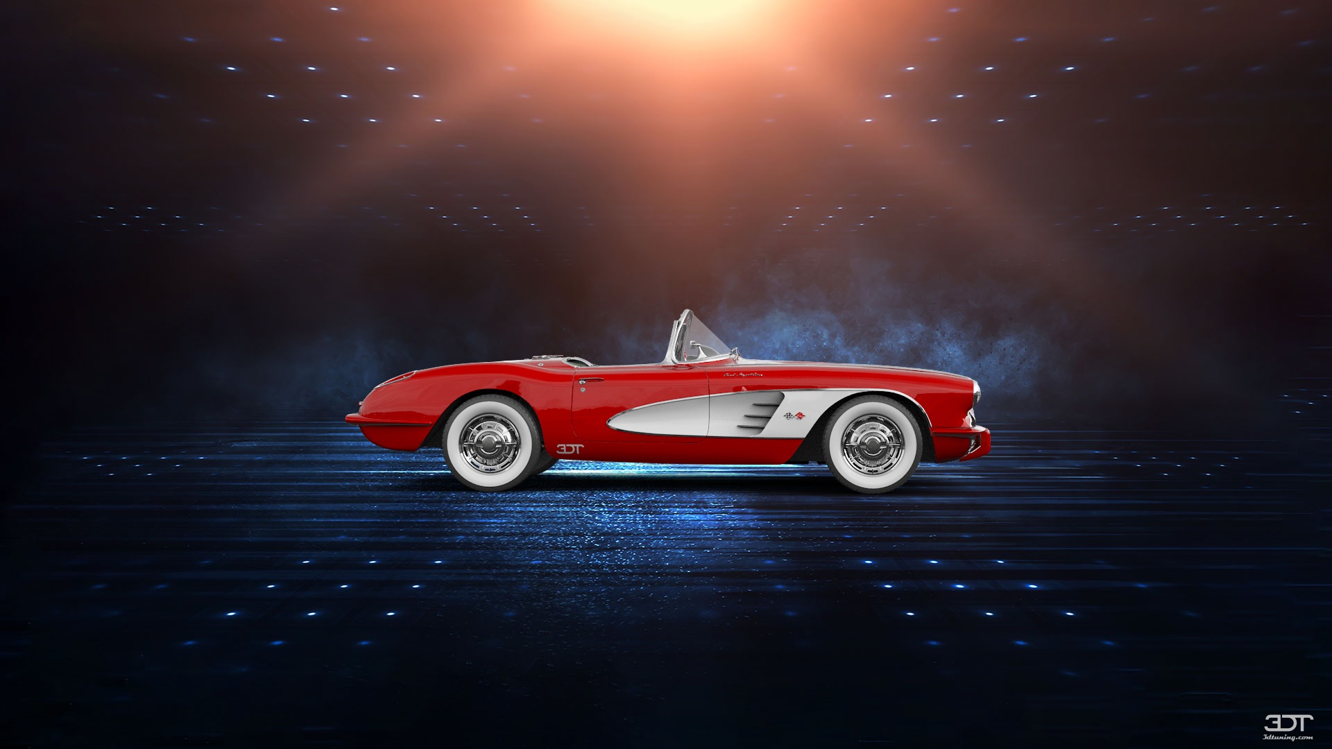 Chevrolet Corvette Convertible Coupe 1958 tuning