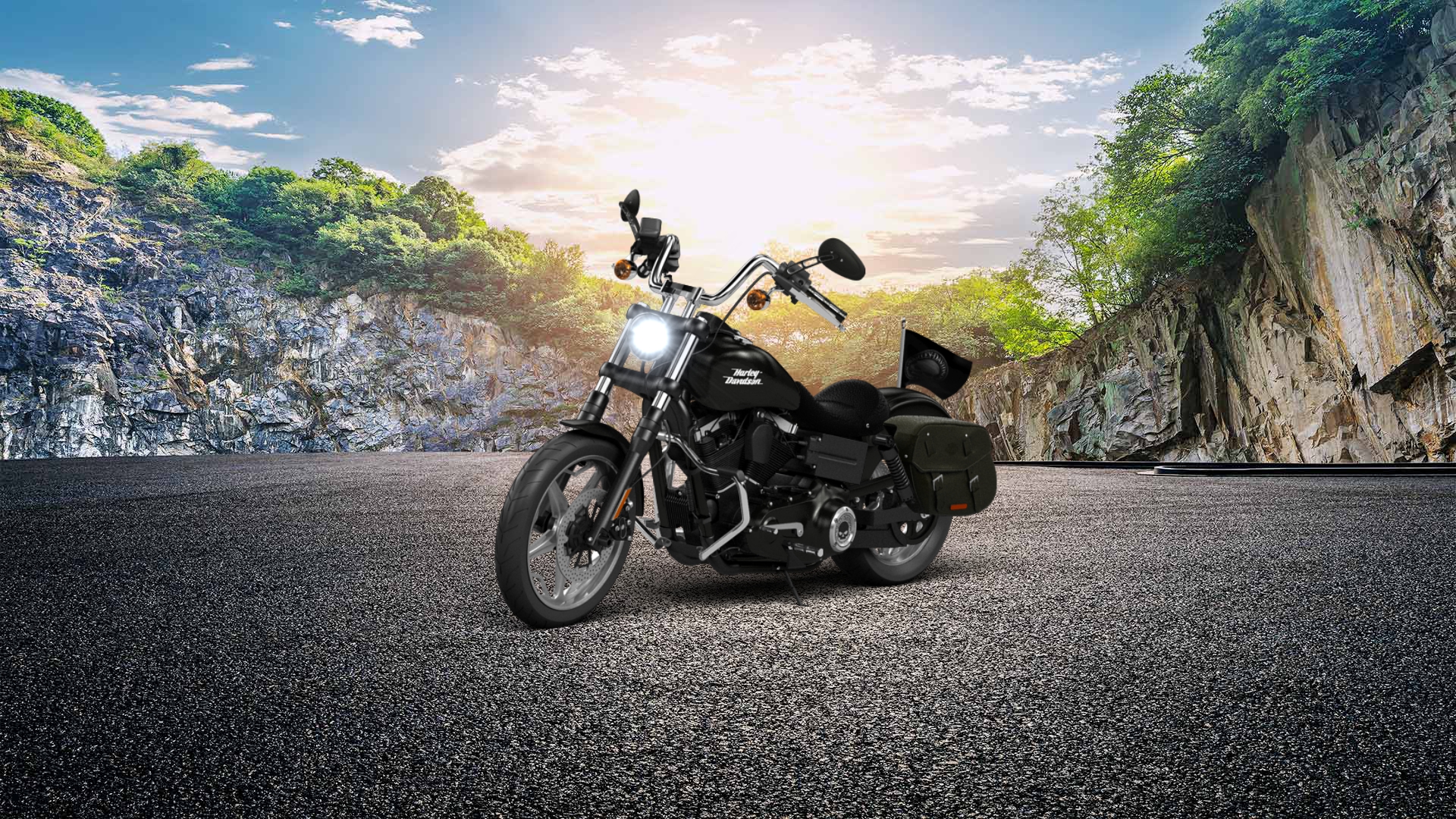 Harley-Davidson Dyna Street Bob Cruiser 2015