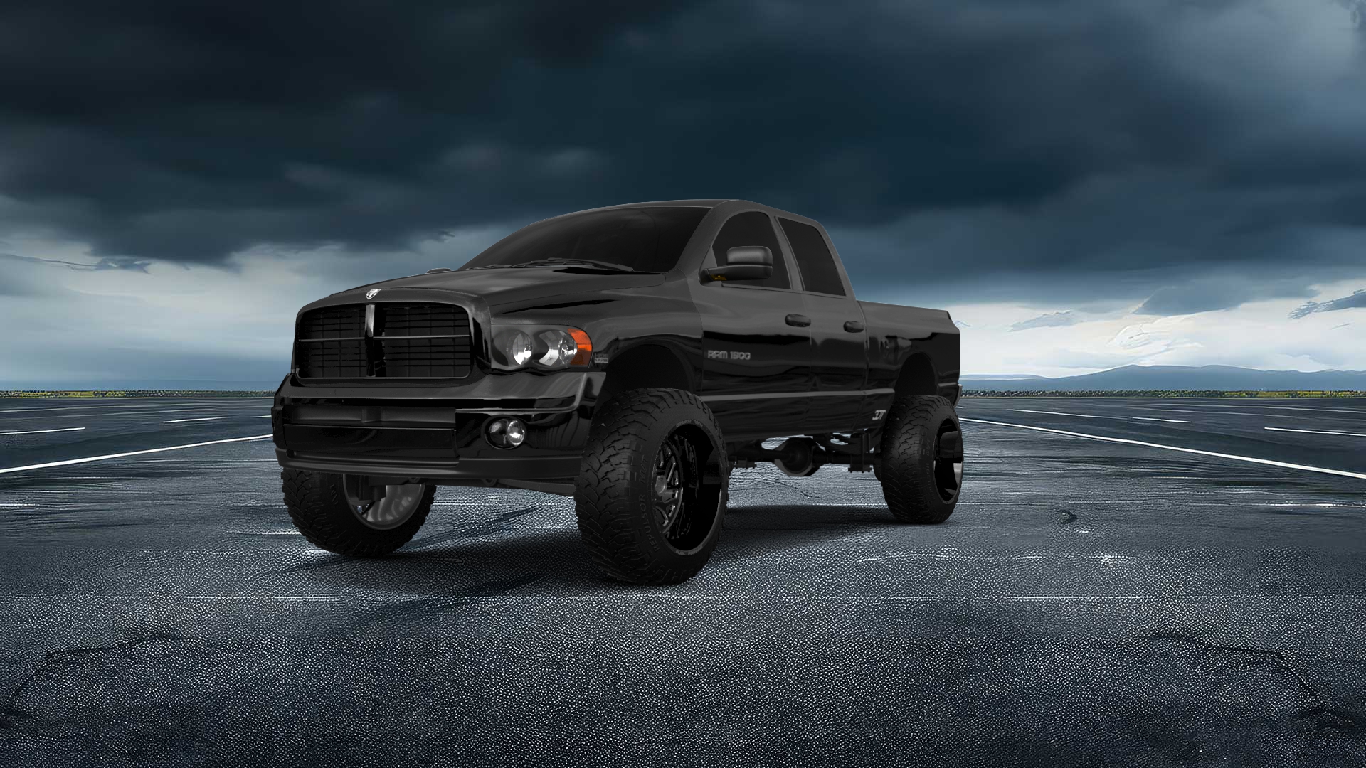 Dodge Ram 1500 6.4 ft box 4 Door pickup truck 2002