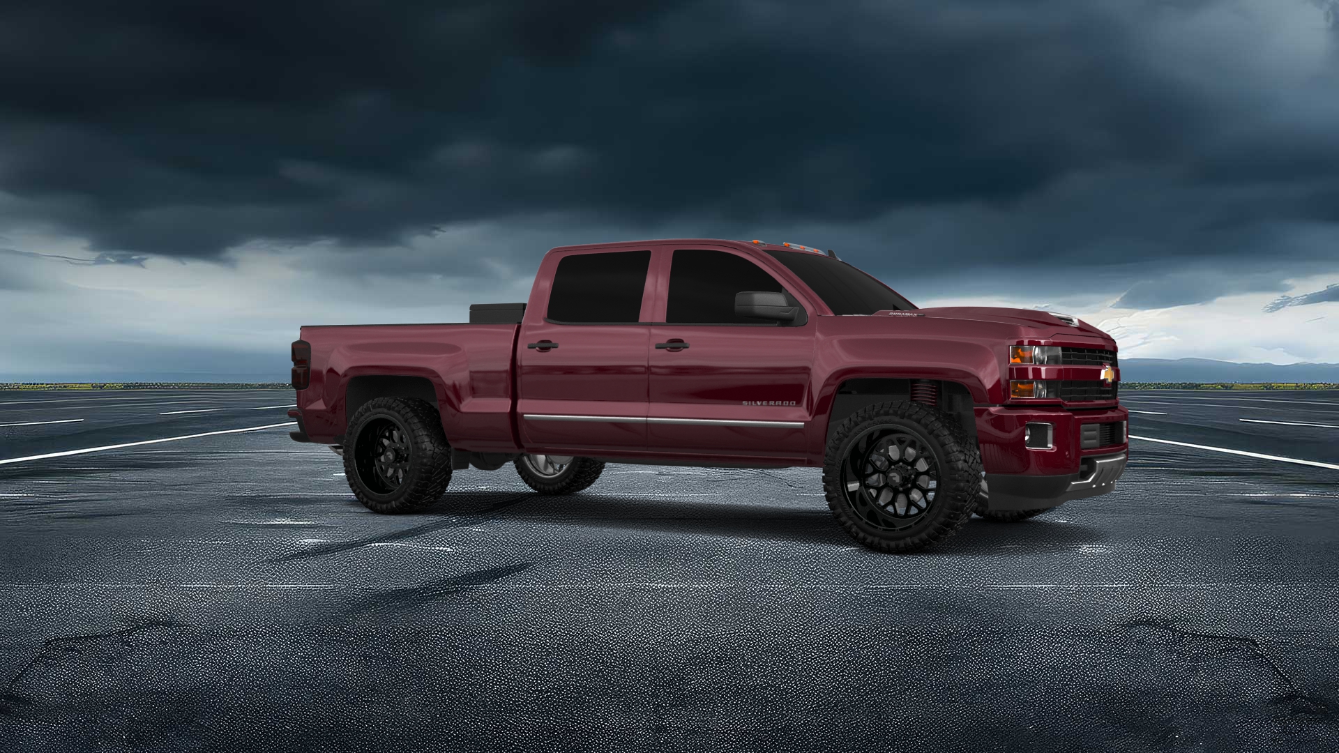 Chevrolet Silverado 2500 4 Door pickup truck 2015