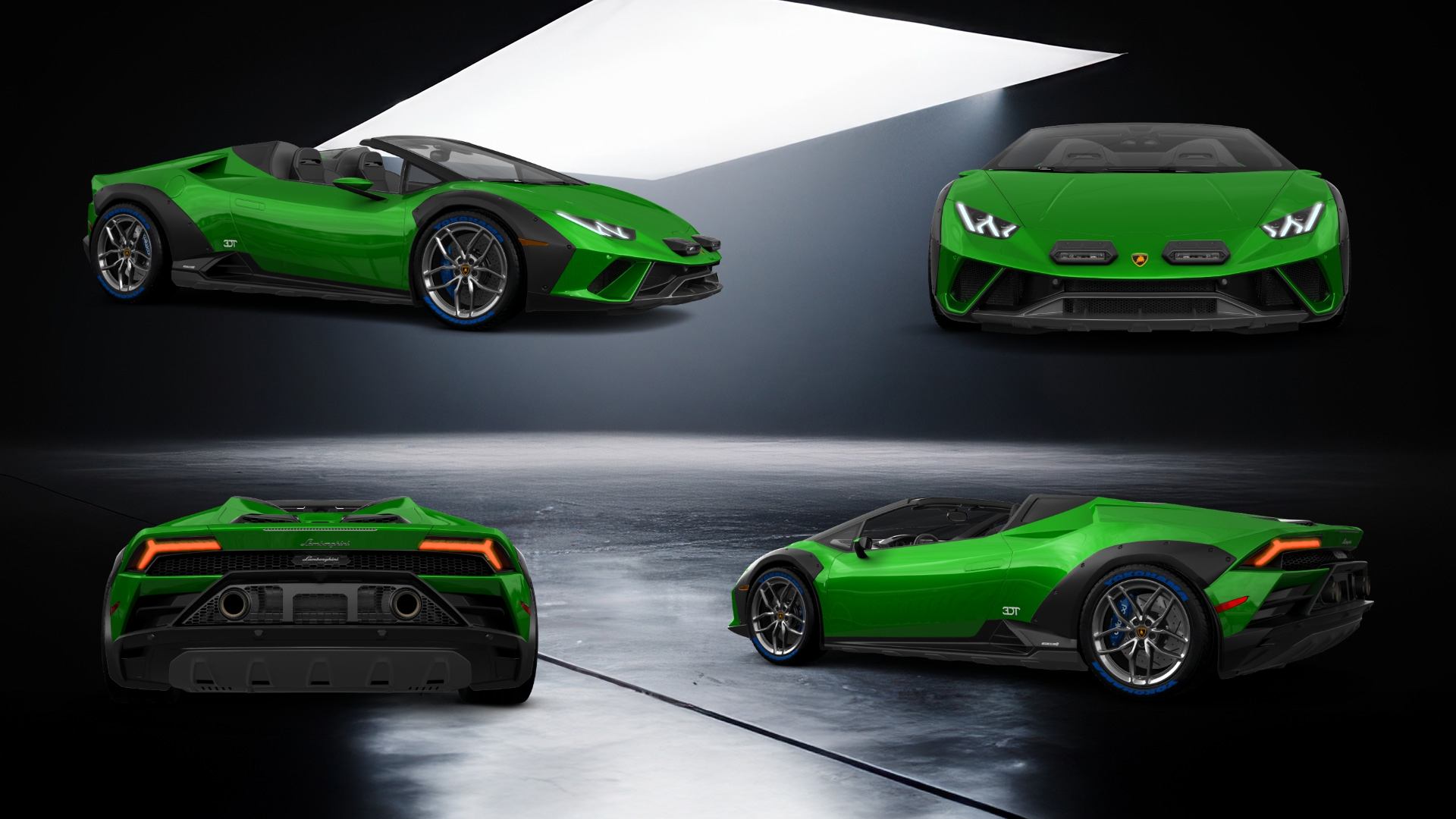 Lamborghini Huracan Spyder 2 Door Convertible 2016 tuning