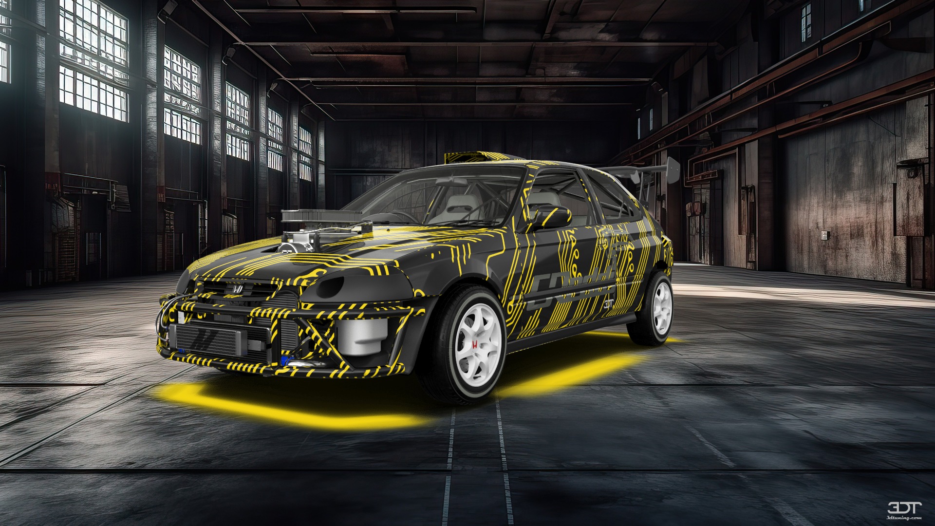 Honda Civic 3 Door Hatchback 1997 tuning