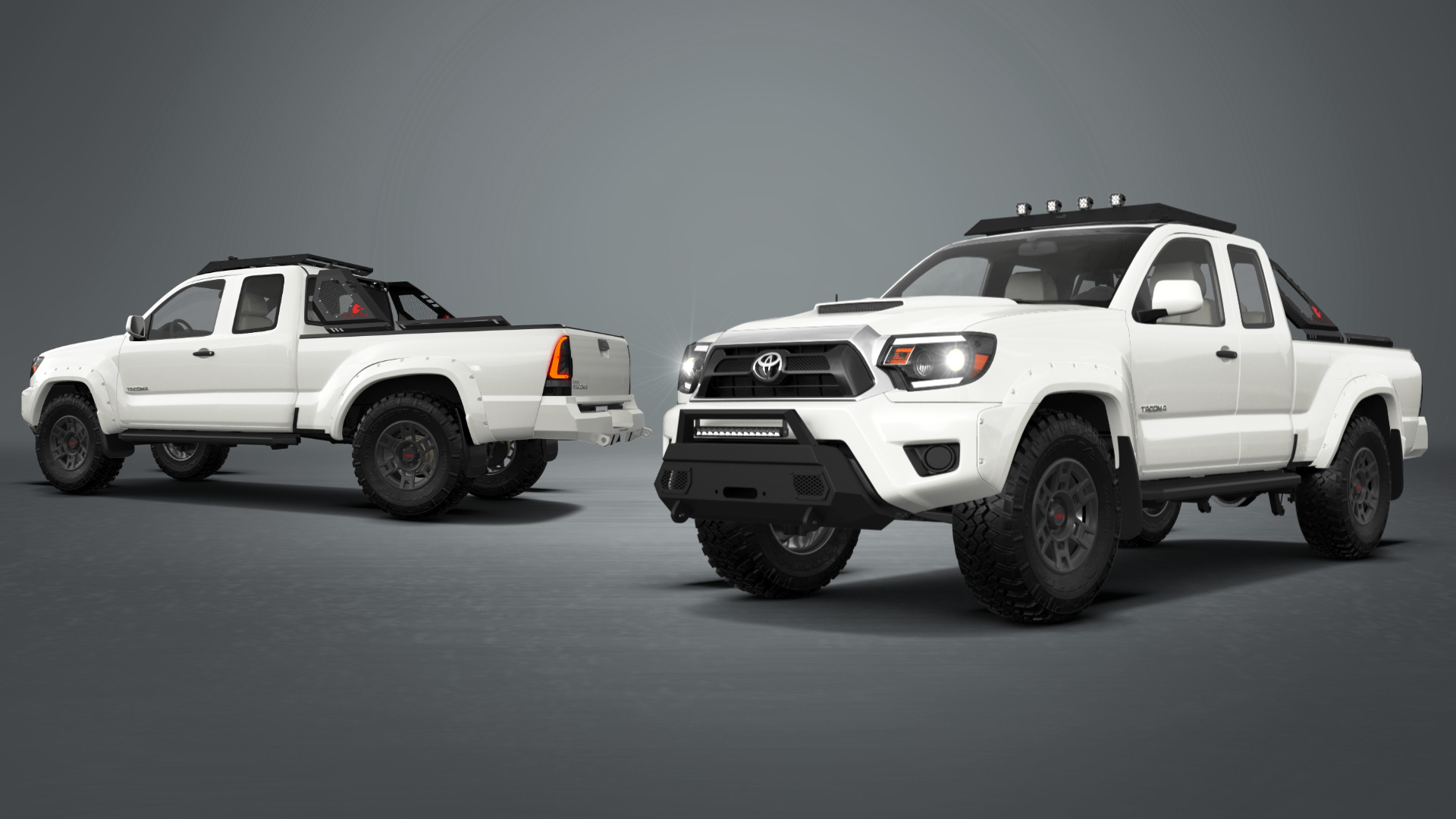 Toyota Tacoma Access Cab 6.2 ft box Pickup Truck 2012