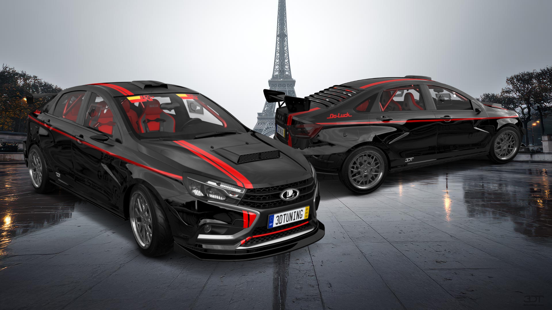 Lada Vesta 4 Door Saloon 2016 tuning