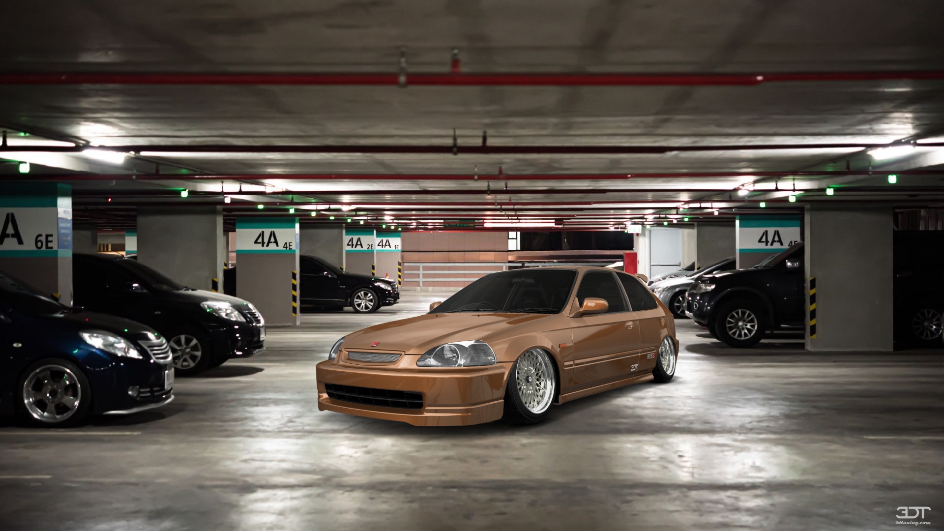 Honda Civic 3 Door Hatchback 1997 Images