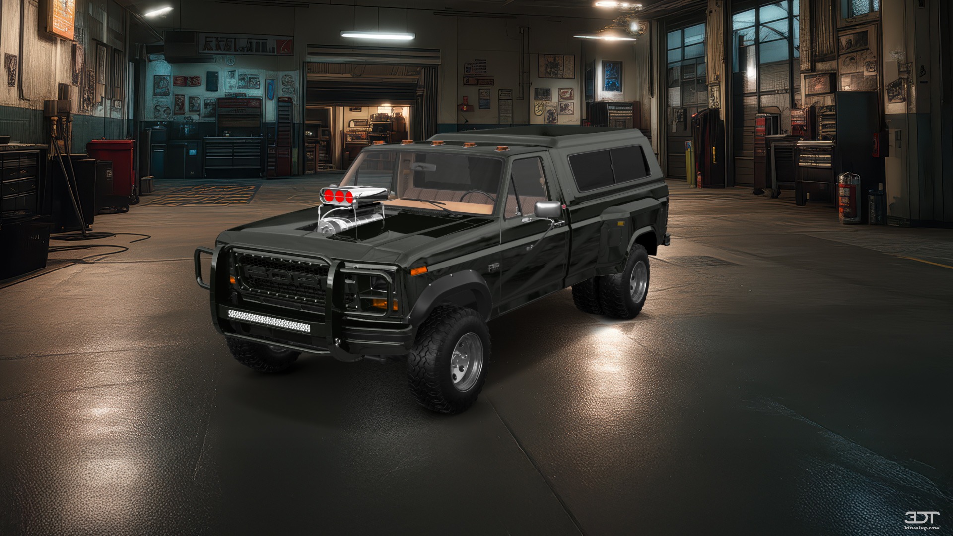 Ford F-350 Dually Regular Cab 2 Door pickup truck 1980 tuning