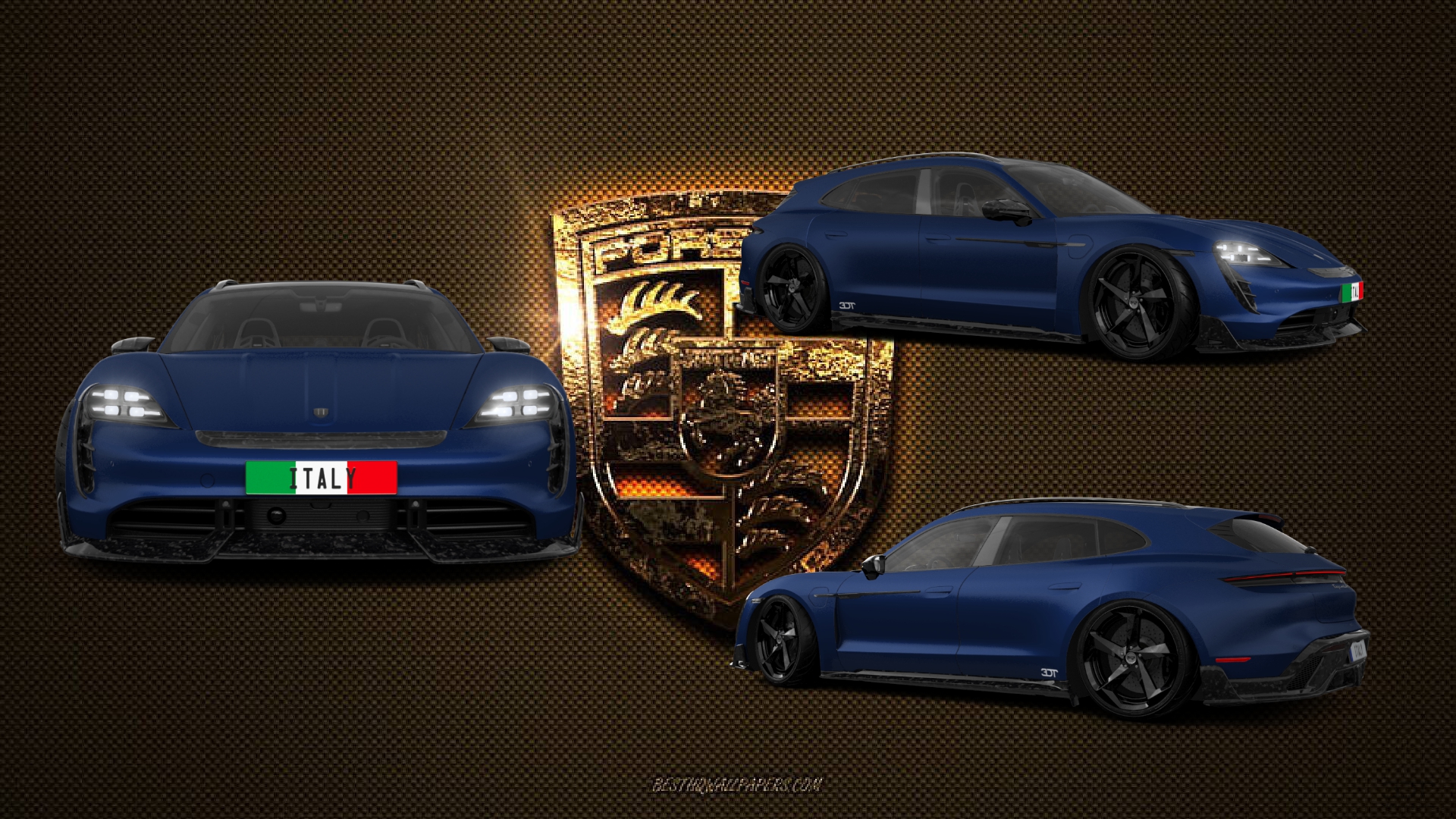 Porsche Taycan Sport Turismo Shooting Brake 2019 tuning