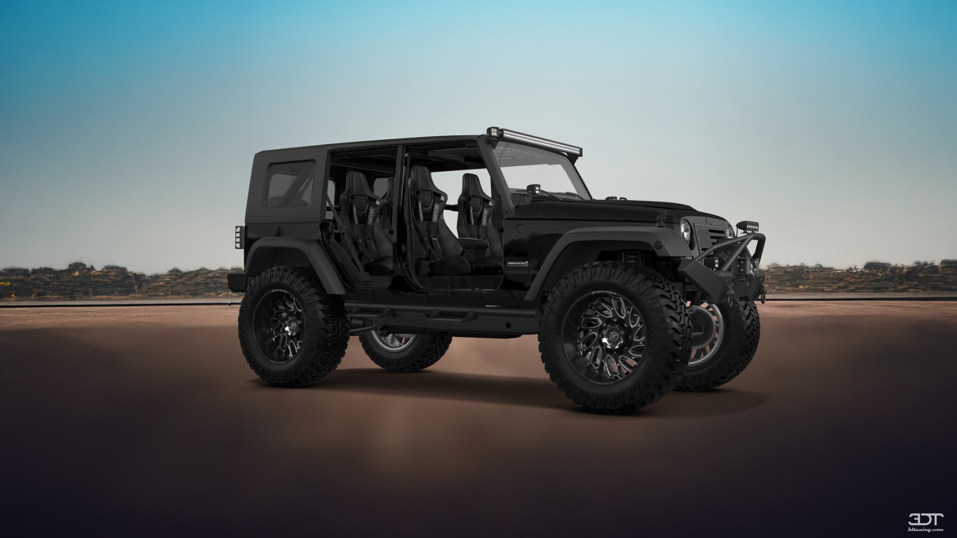 Jeep Wrangler Unlimited JK Rubicon Recon 4 Door SUV 2017 tuning