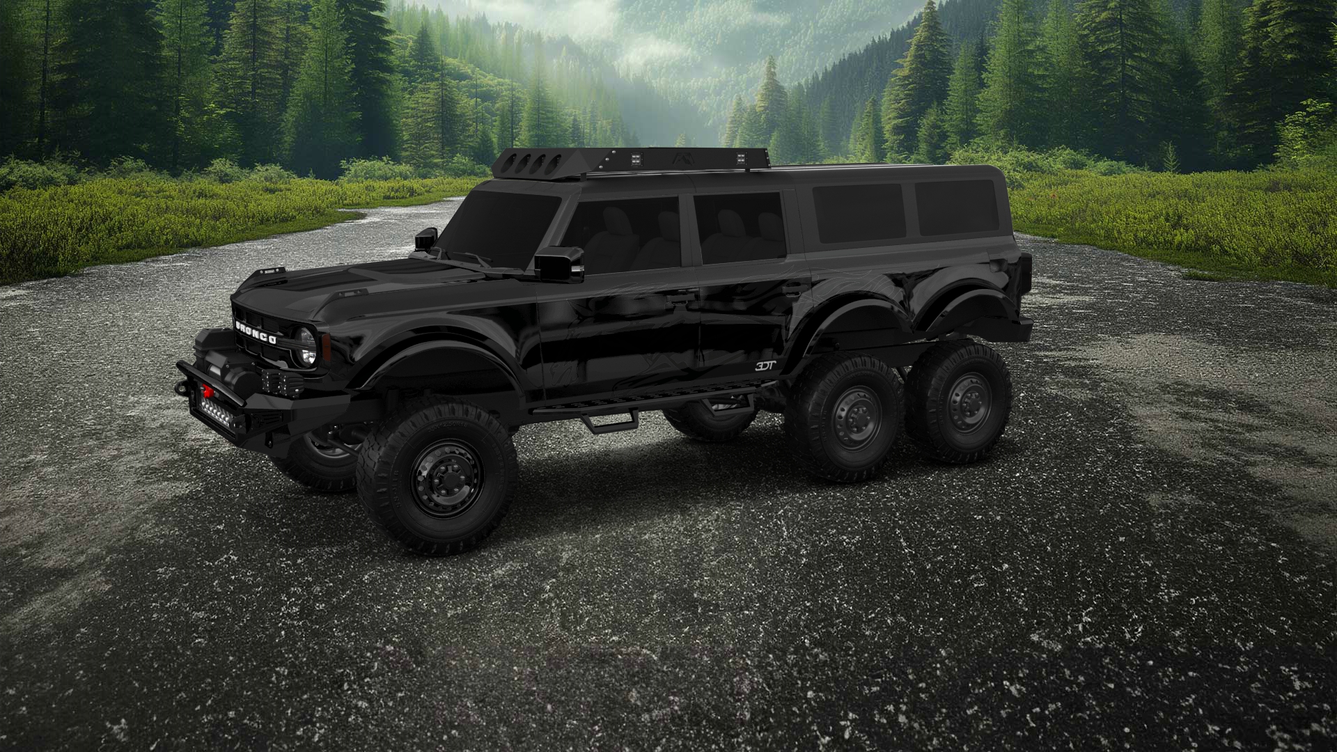 Ford Bronco 6X6 4 Door pickup truck 2021 tuning