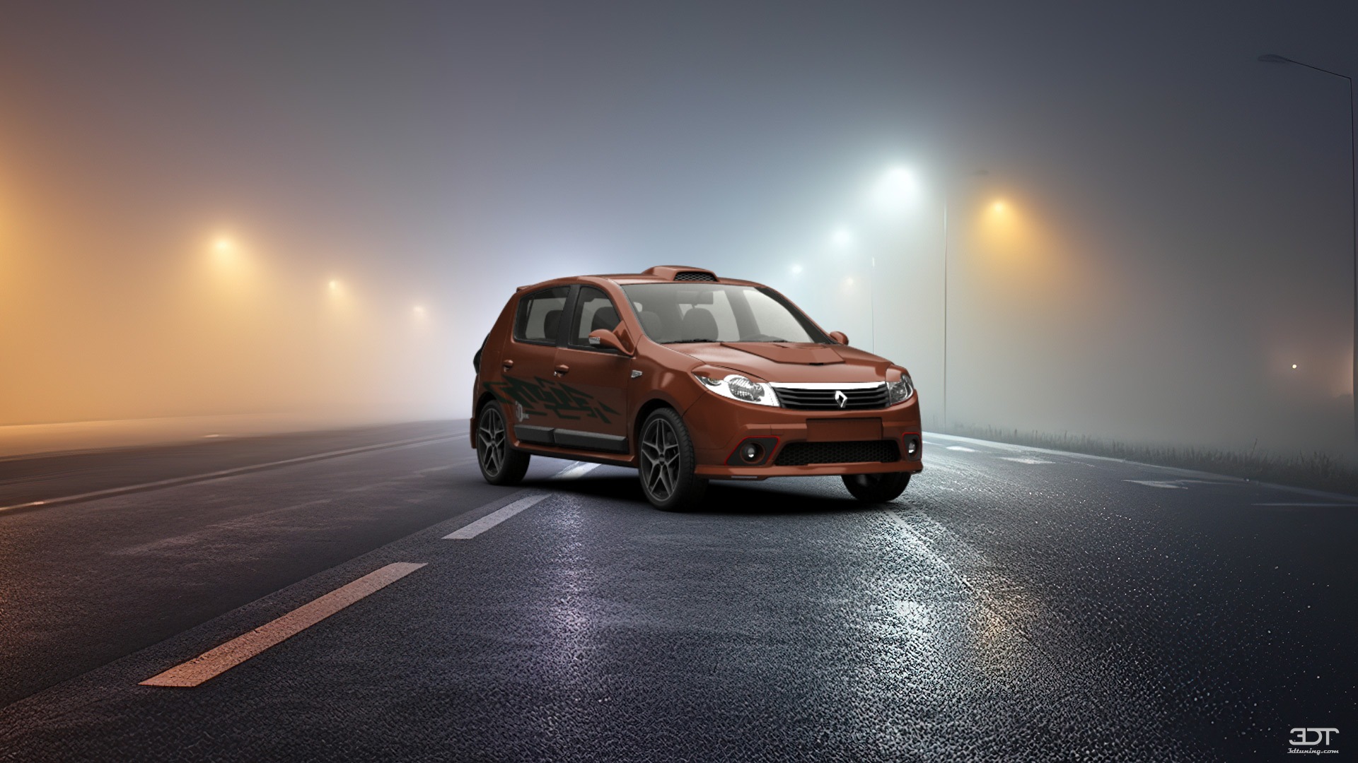 Renault Sandero 5 Door Hatchback 2011 tuning