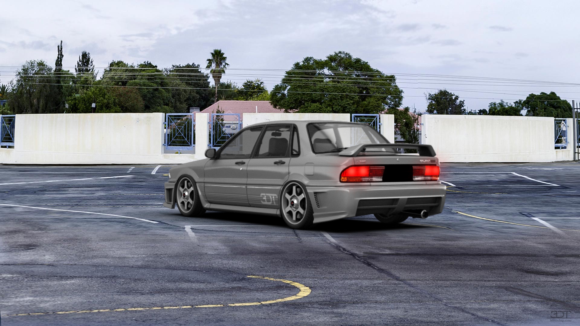 Mitsubishi Galant Sedan 1987 tuning